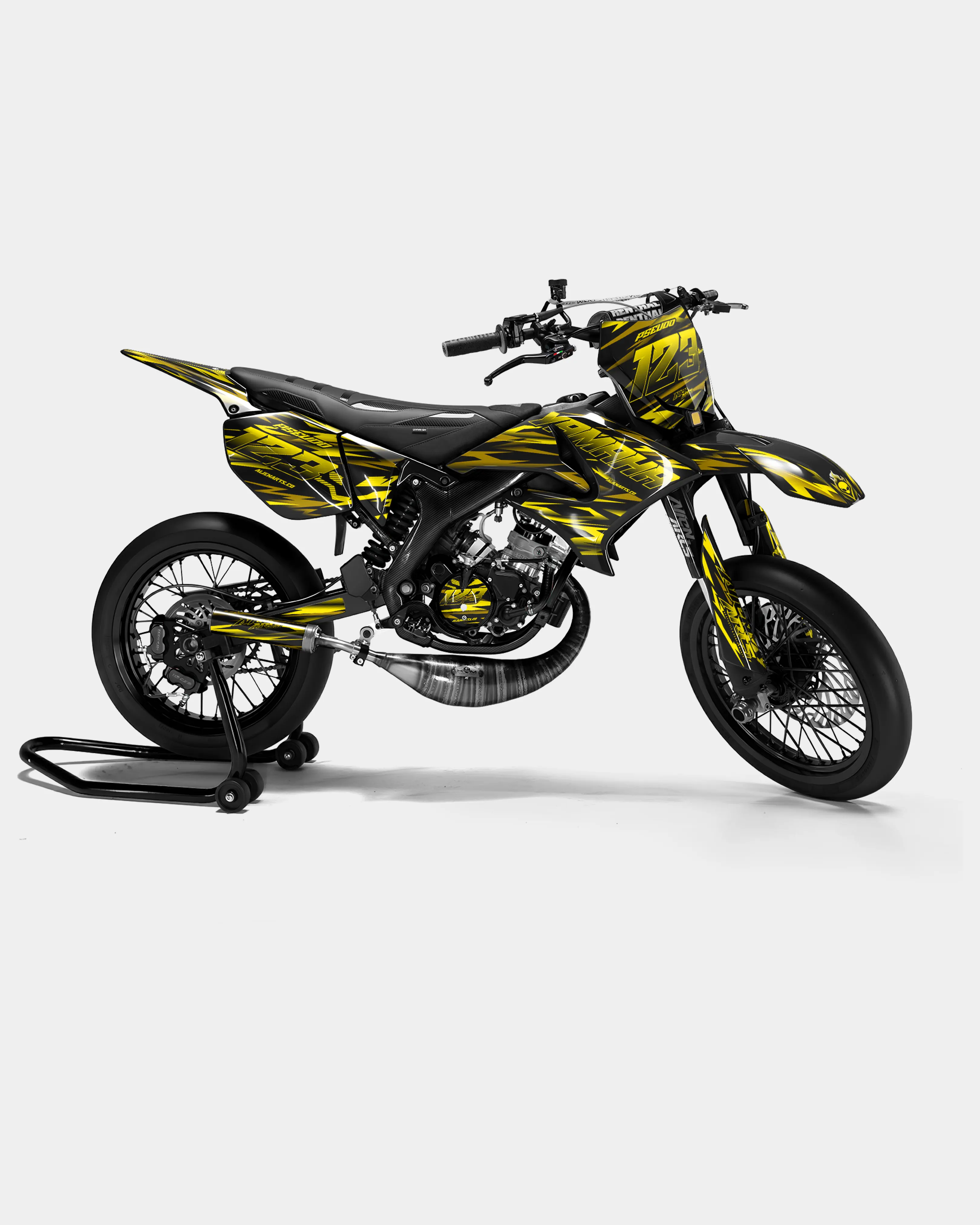 SUJAK - Kit deco YAMAHA DT 50cc - Jaune