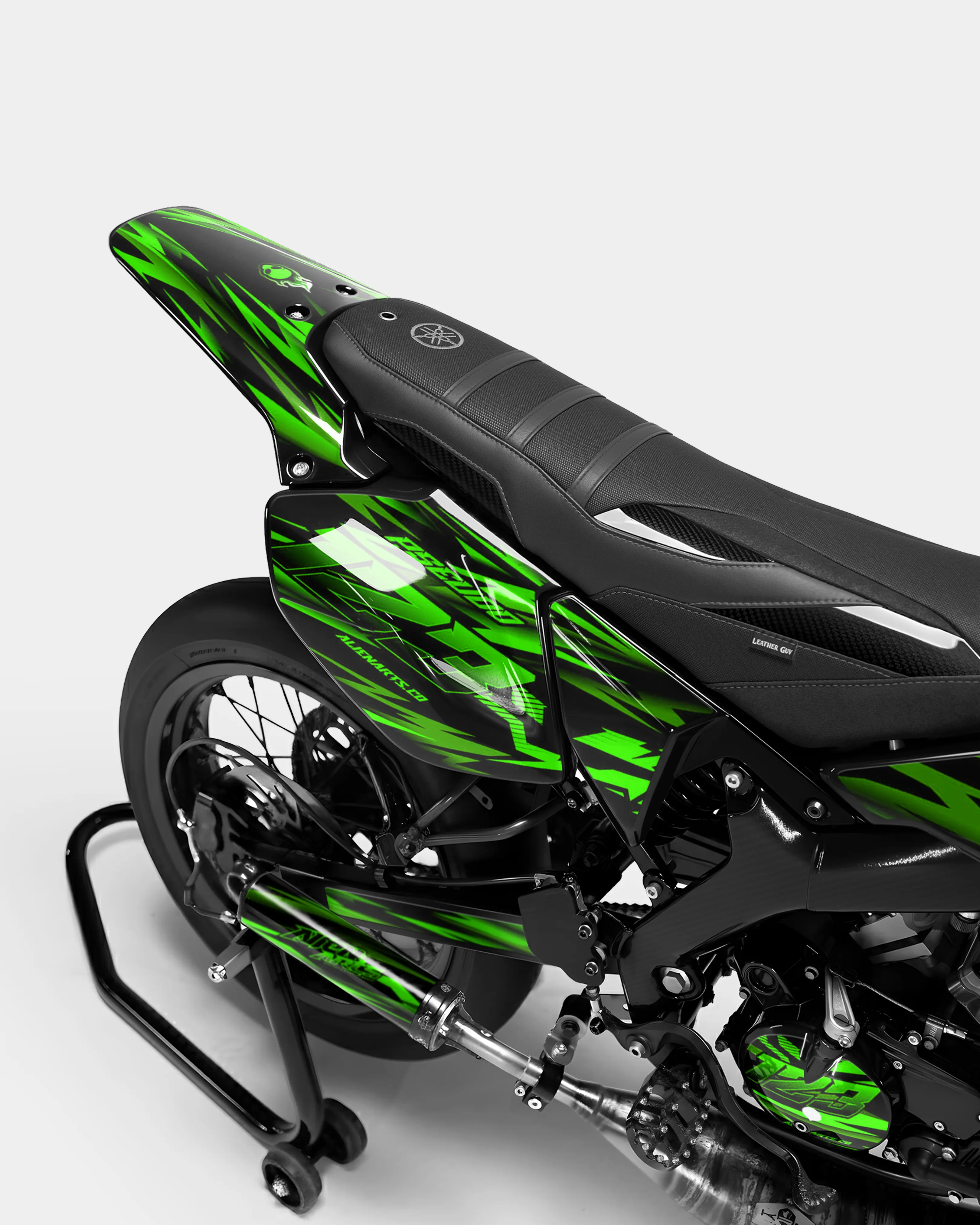 SUJAK - Kit deco YAMAHA DT 50cc - Vert - Image 3