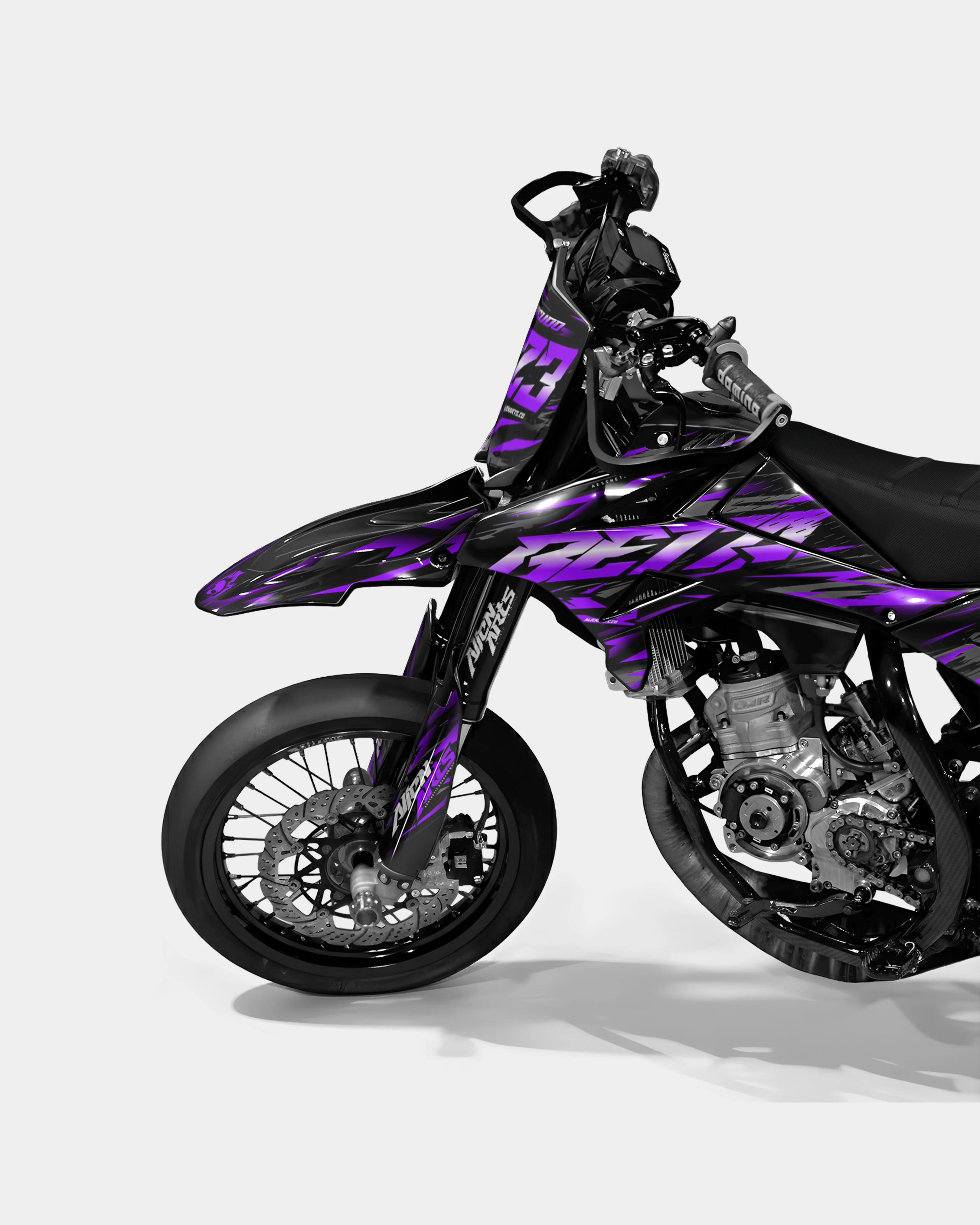 VAGUE - Kit deco BETA 50cc - Violet - Image 2