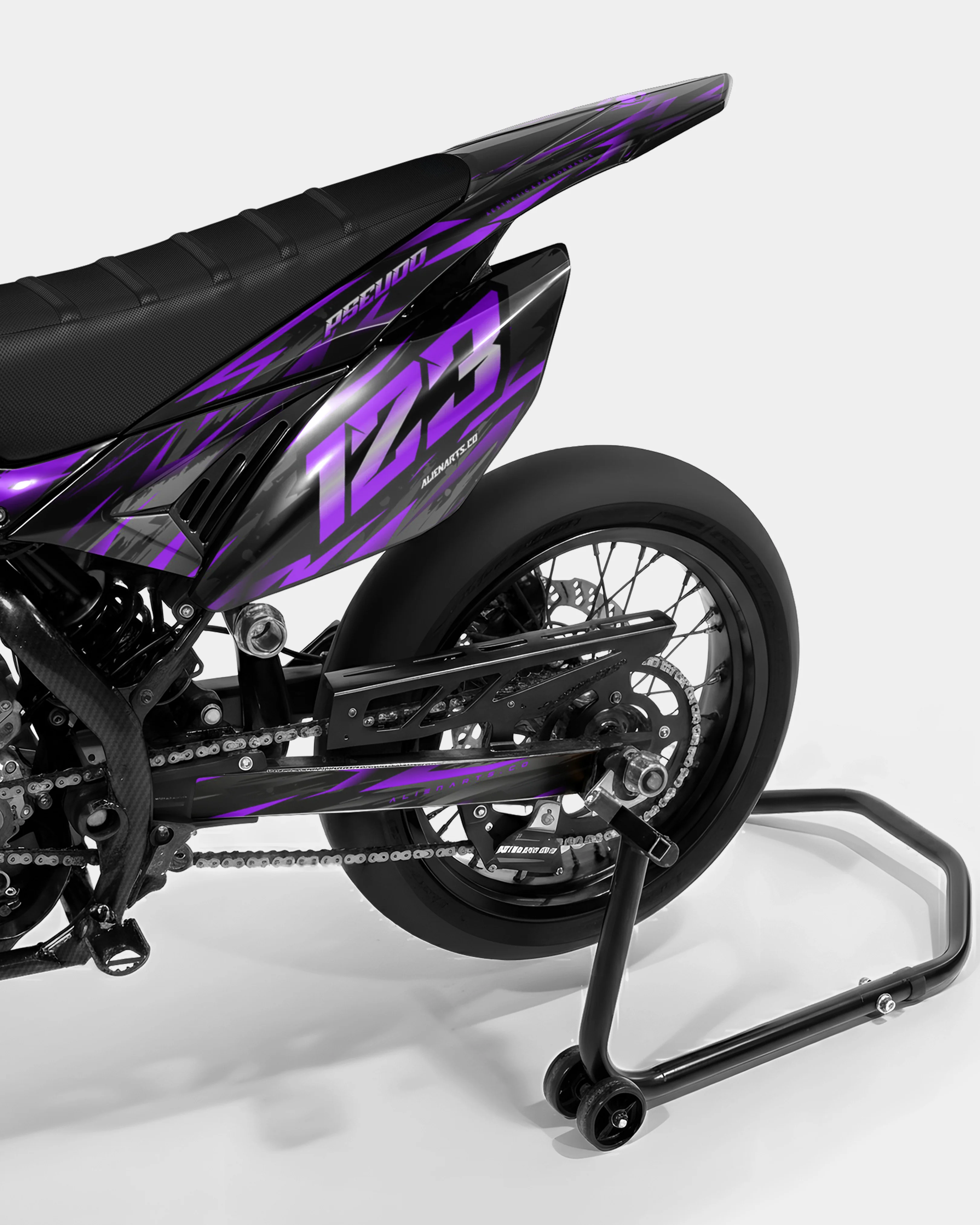 VAGUE - Kit deco BETA 50cc - Violet - Image 3