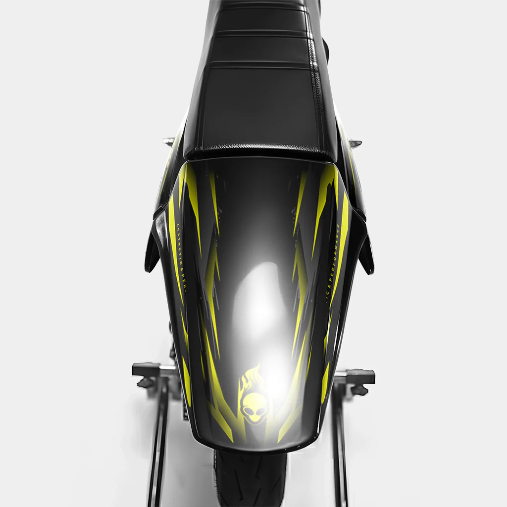VAGUE - Kit deco DERBI 50cc - Jaune - Image 3