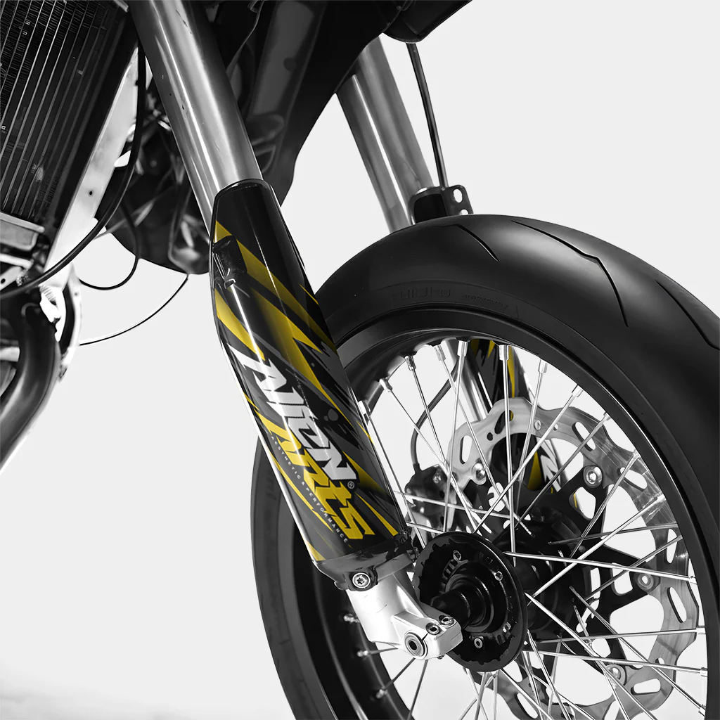 VAGUE - Kit deco DERBI 50cc - Jaune Foncé - Image 2