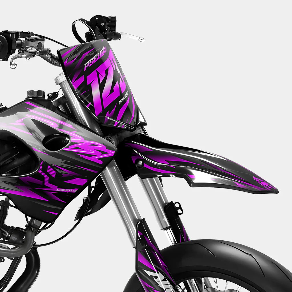 VAGUE - Kit deco DERBI 50cc - Rose - Image 2