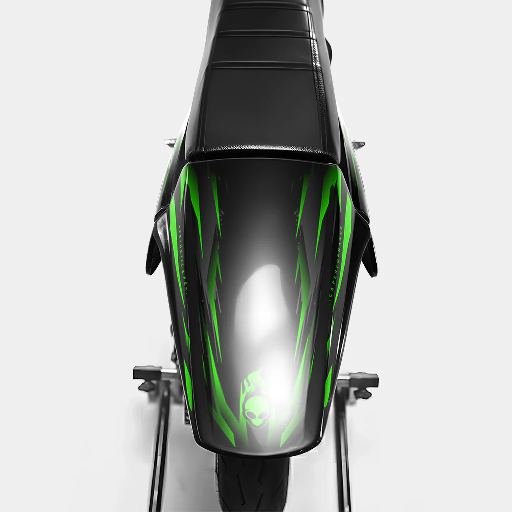 VAGUE - Kit deco DERBI 50cc - Vert - Image 3
