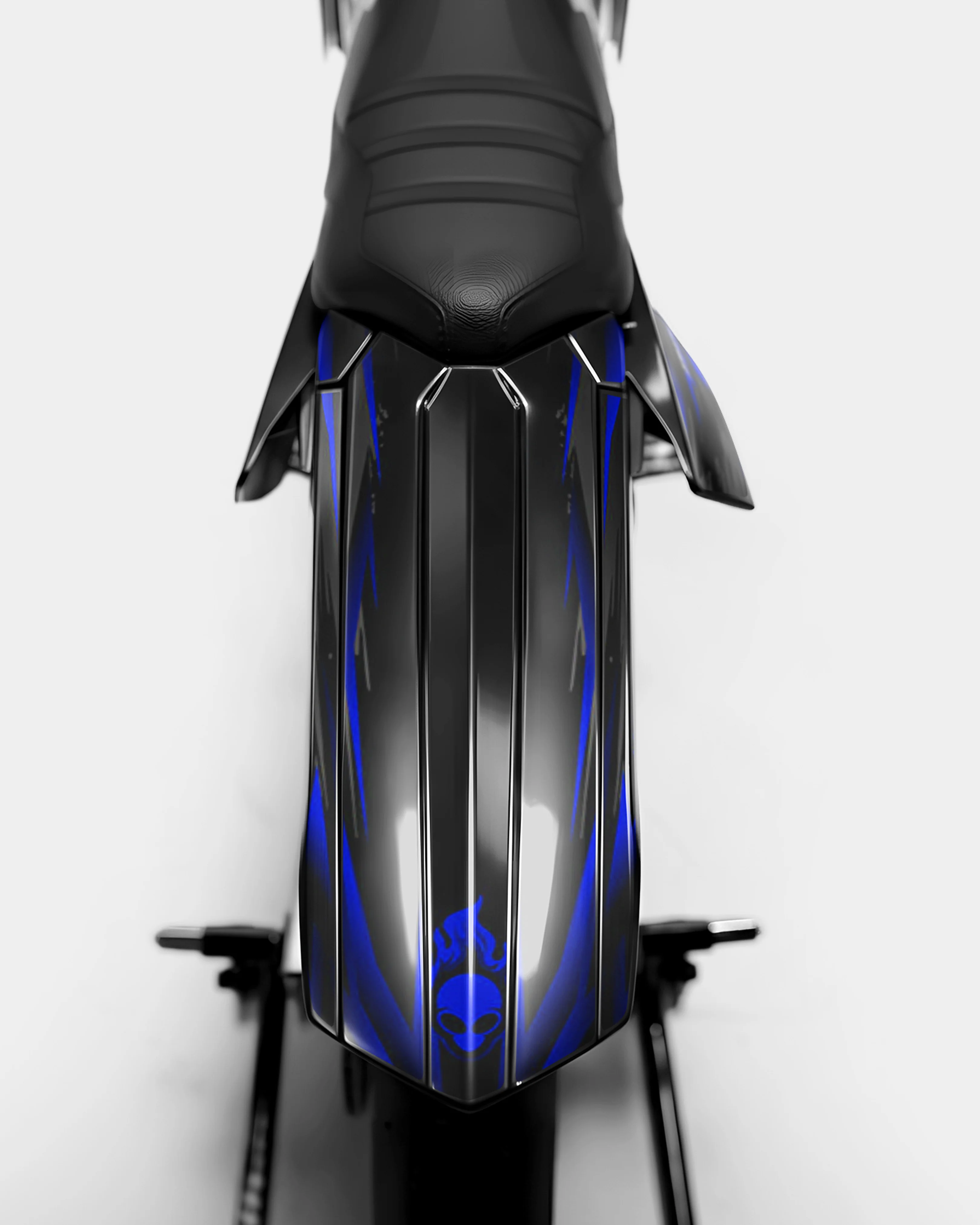 VAGUE - Kit deco RIEJU 50cc - Bleu Foncé - Image 3