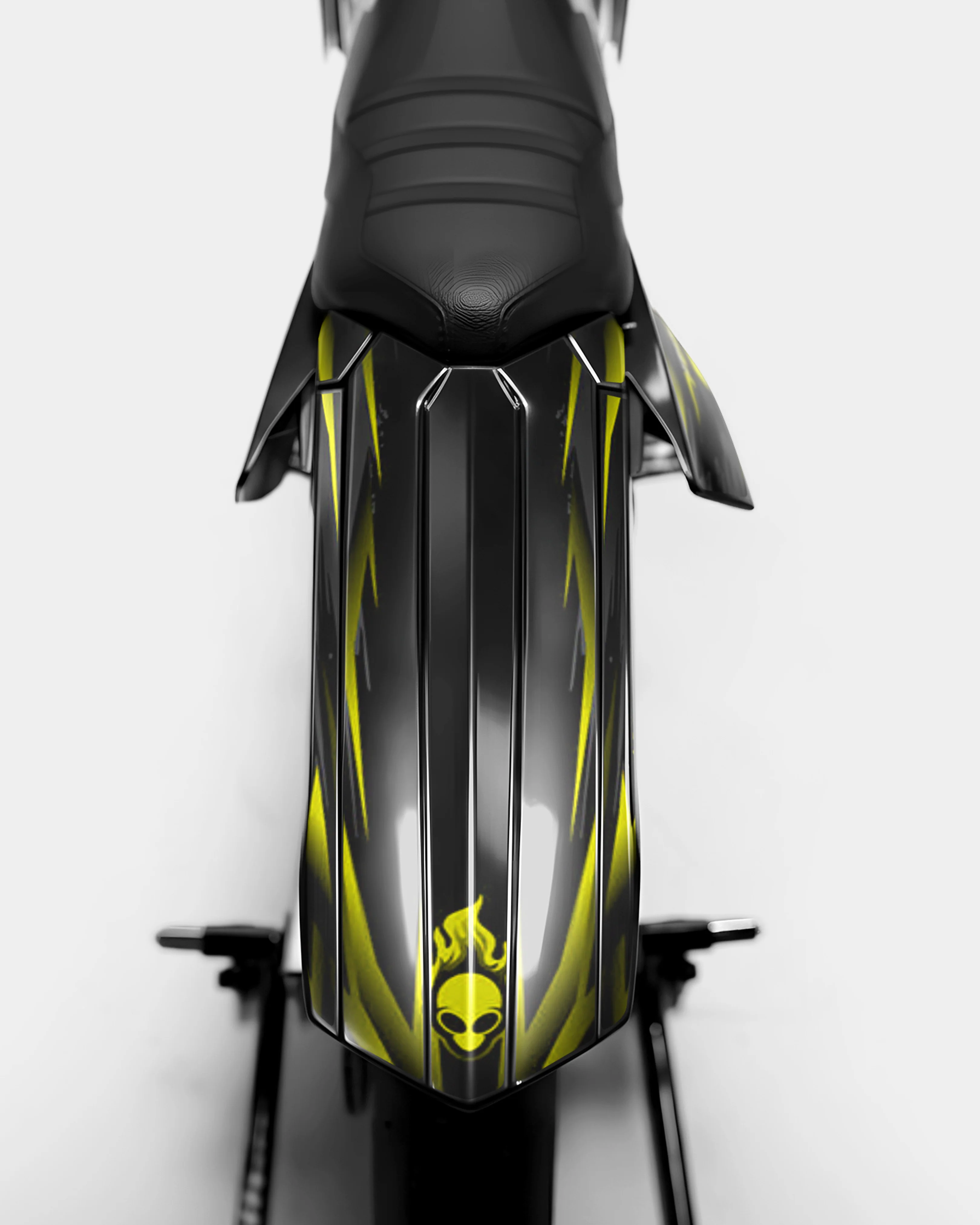 VAGUE - Kit deco RIEJU 50cc - Jaune - Image 3