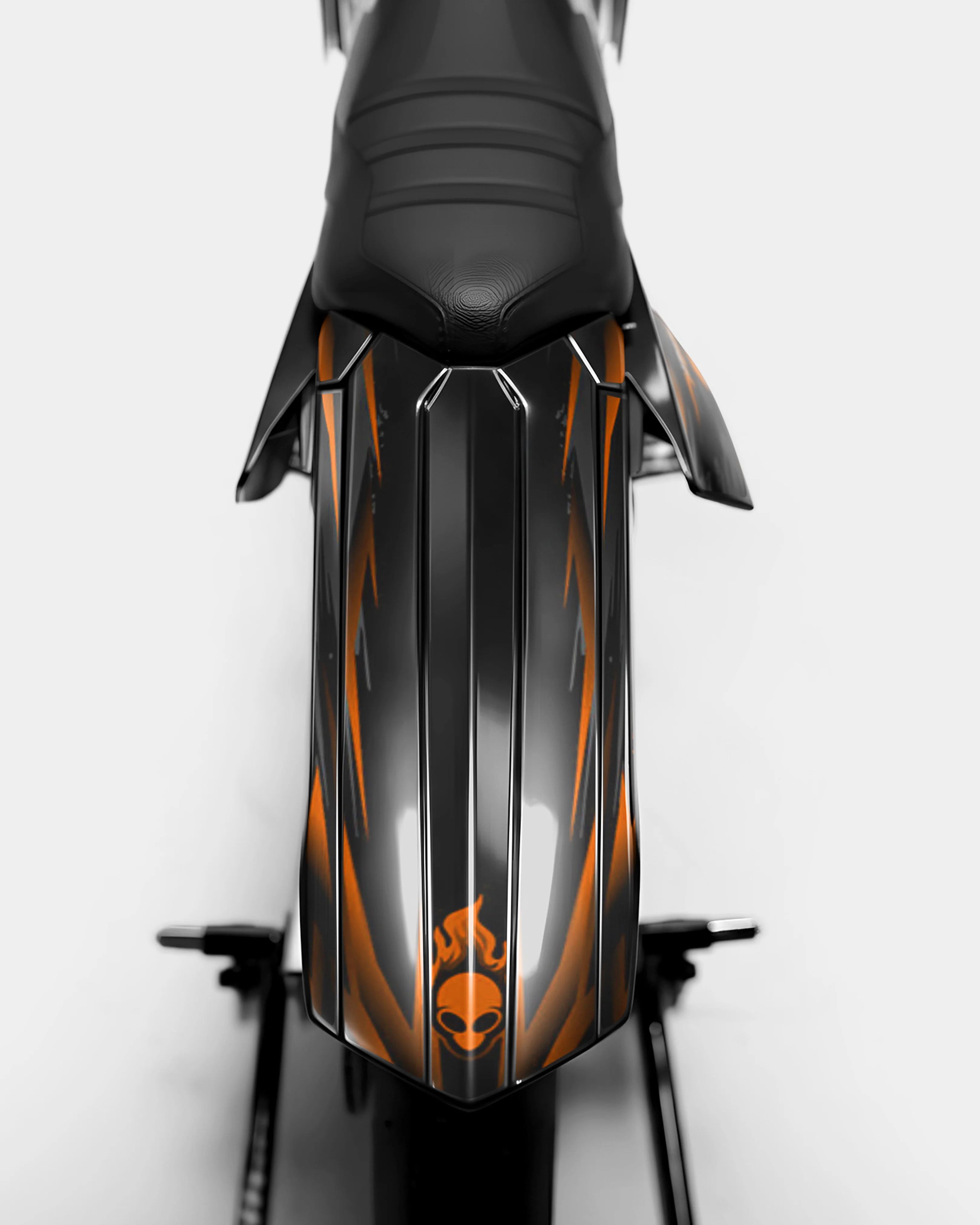VAGUE - Kit deco RIEJU 50cc - Orange - Image 3
