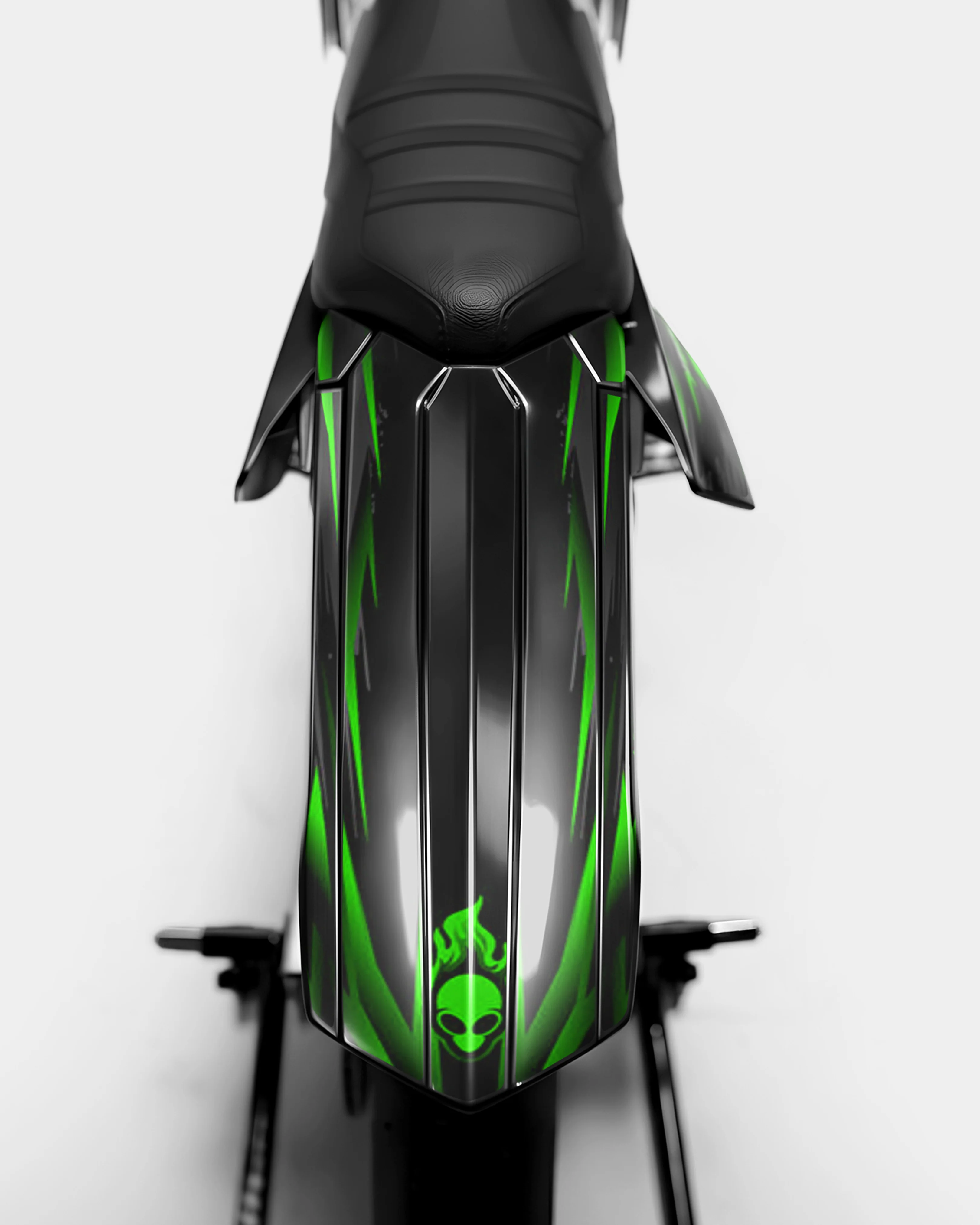 VAGUE - Kit deco RIEJU 50cc - Vert - Image 3