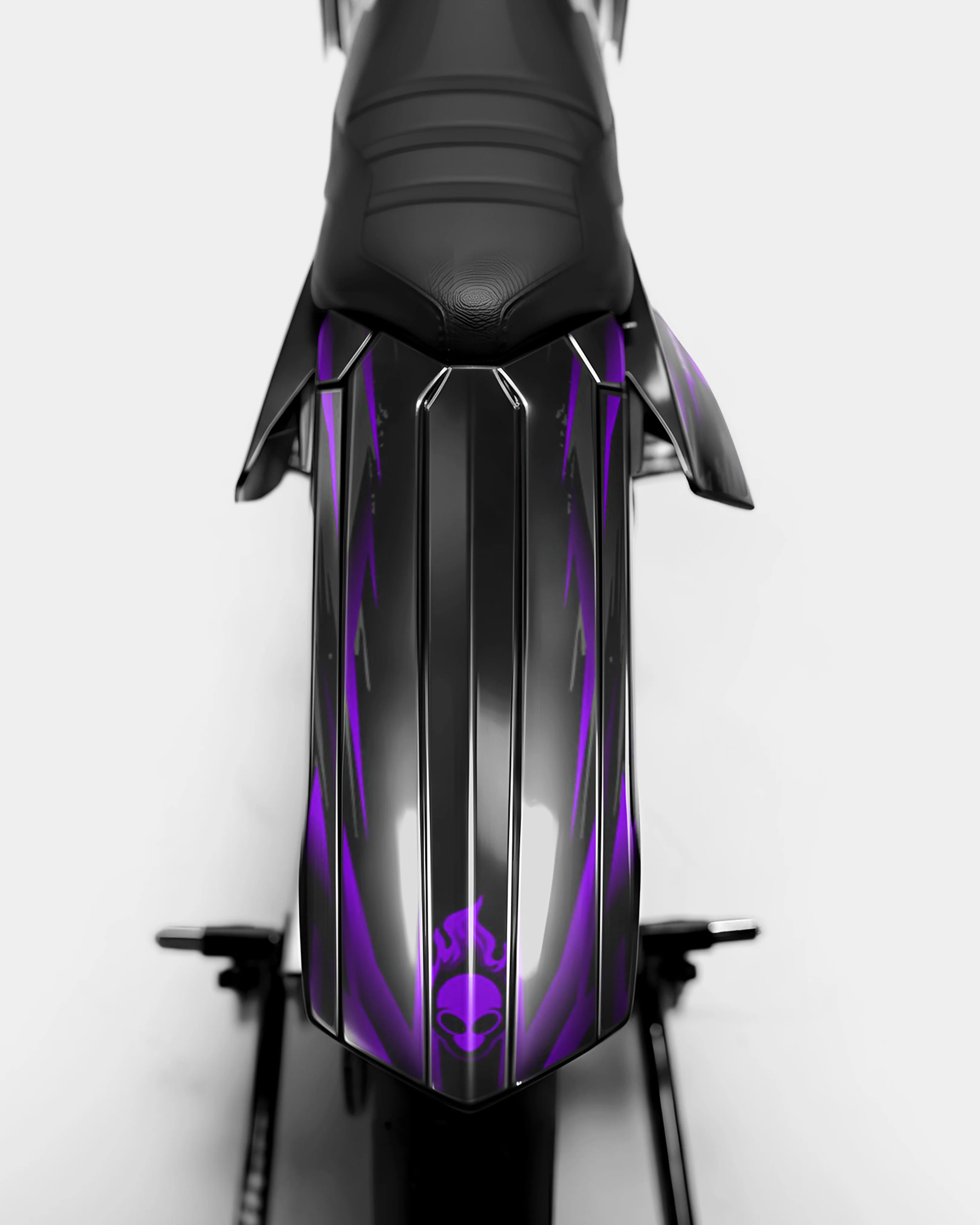 VAGUE - Kit deco RIEJU 50cc - Violet - Image 3