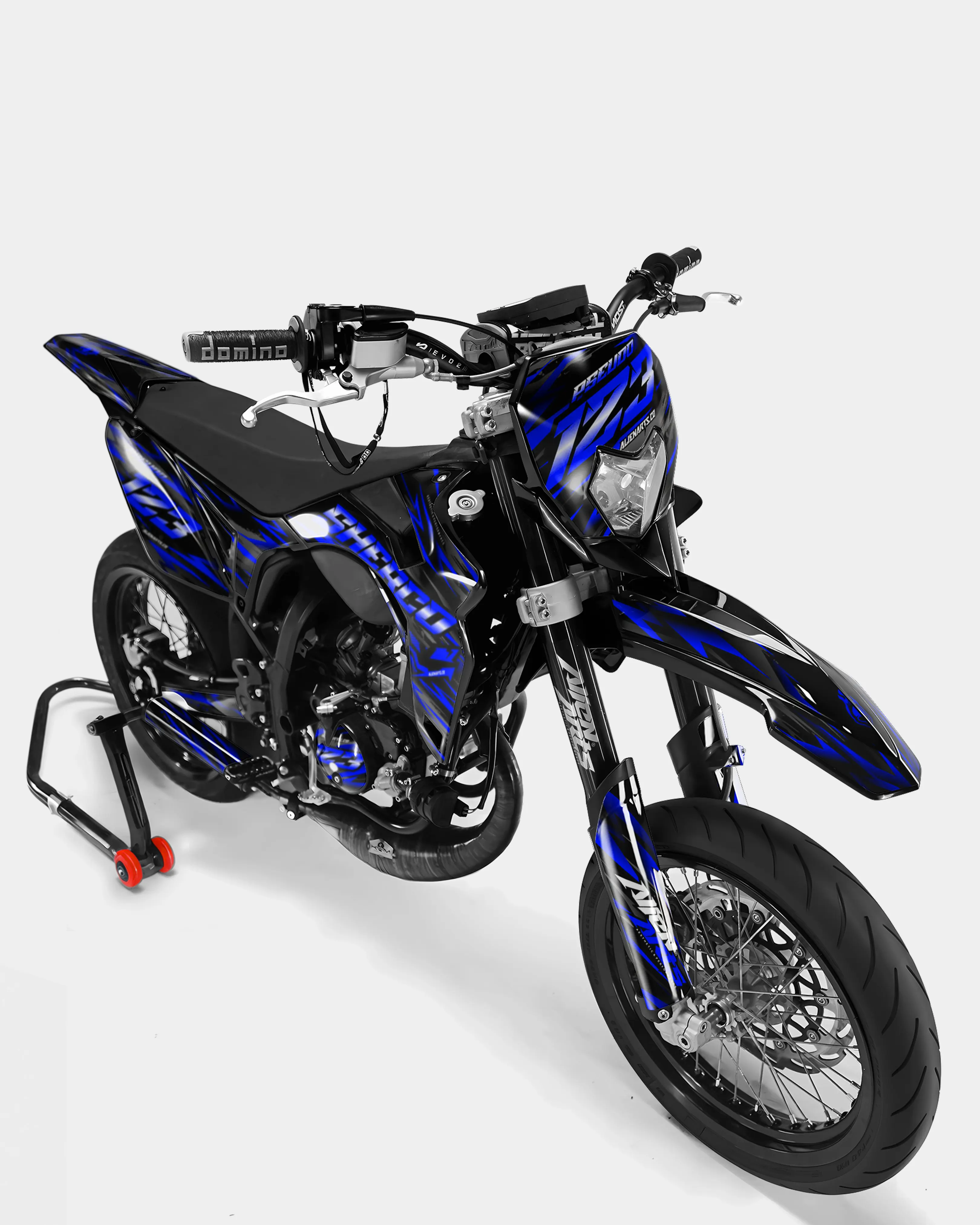 VAGUE - Kit deco SHERCO 50cc - Bleu foncé - Image 2