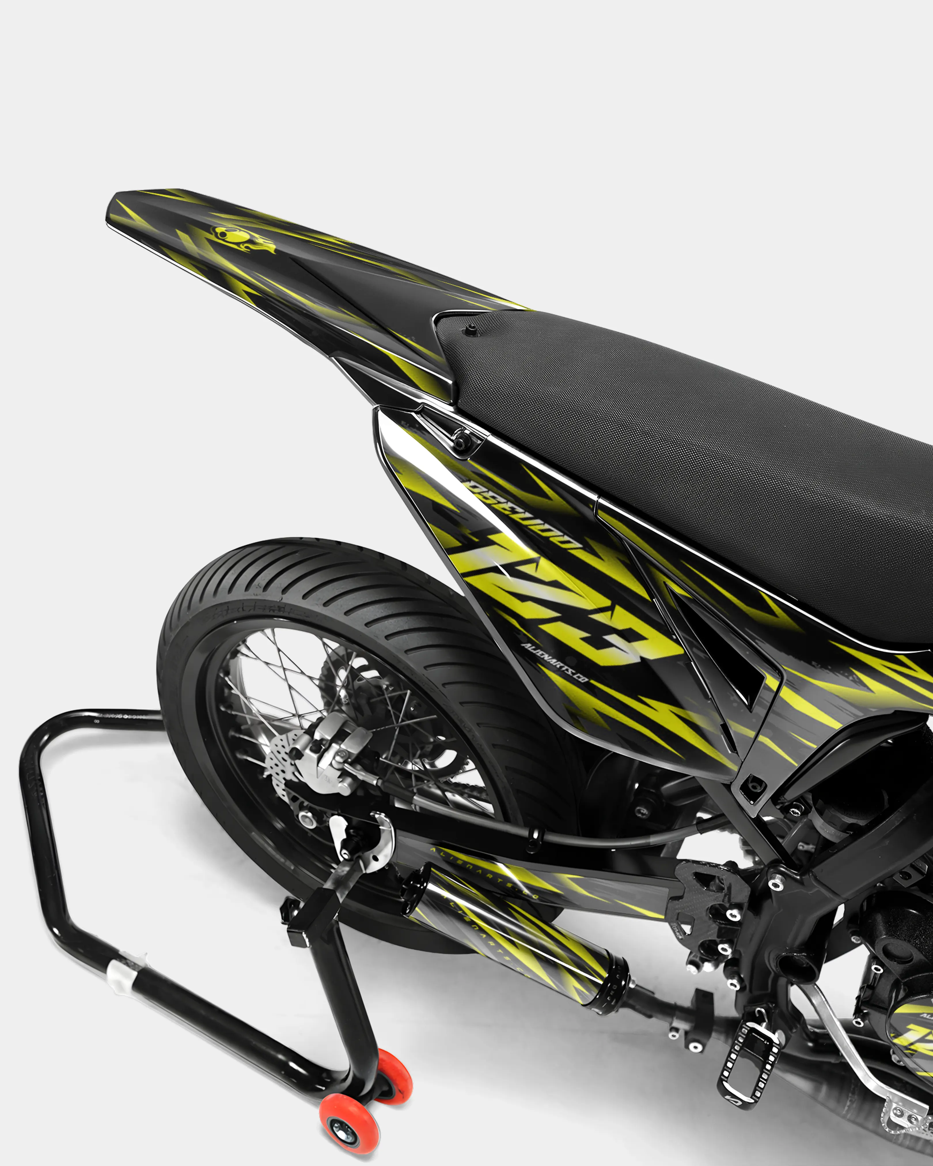 VAGUE - Kit deco SHERCO 50cc - Jaune - Image 4