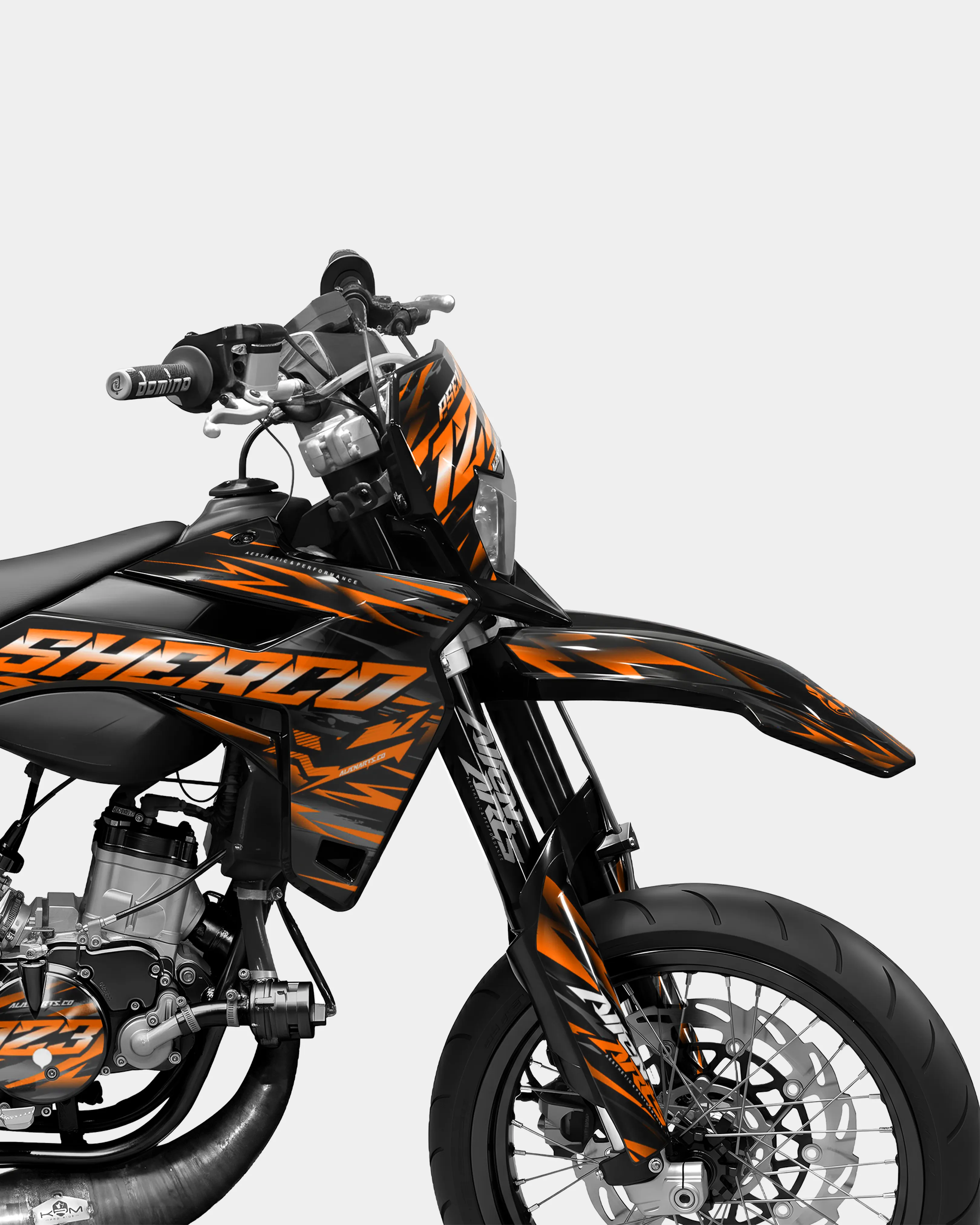 VAGUE - Kit deco SHERCO 50cc - Orange - Image 3