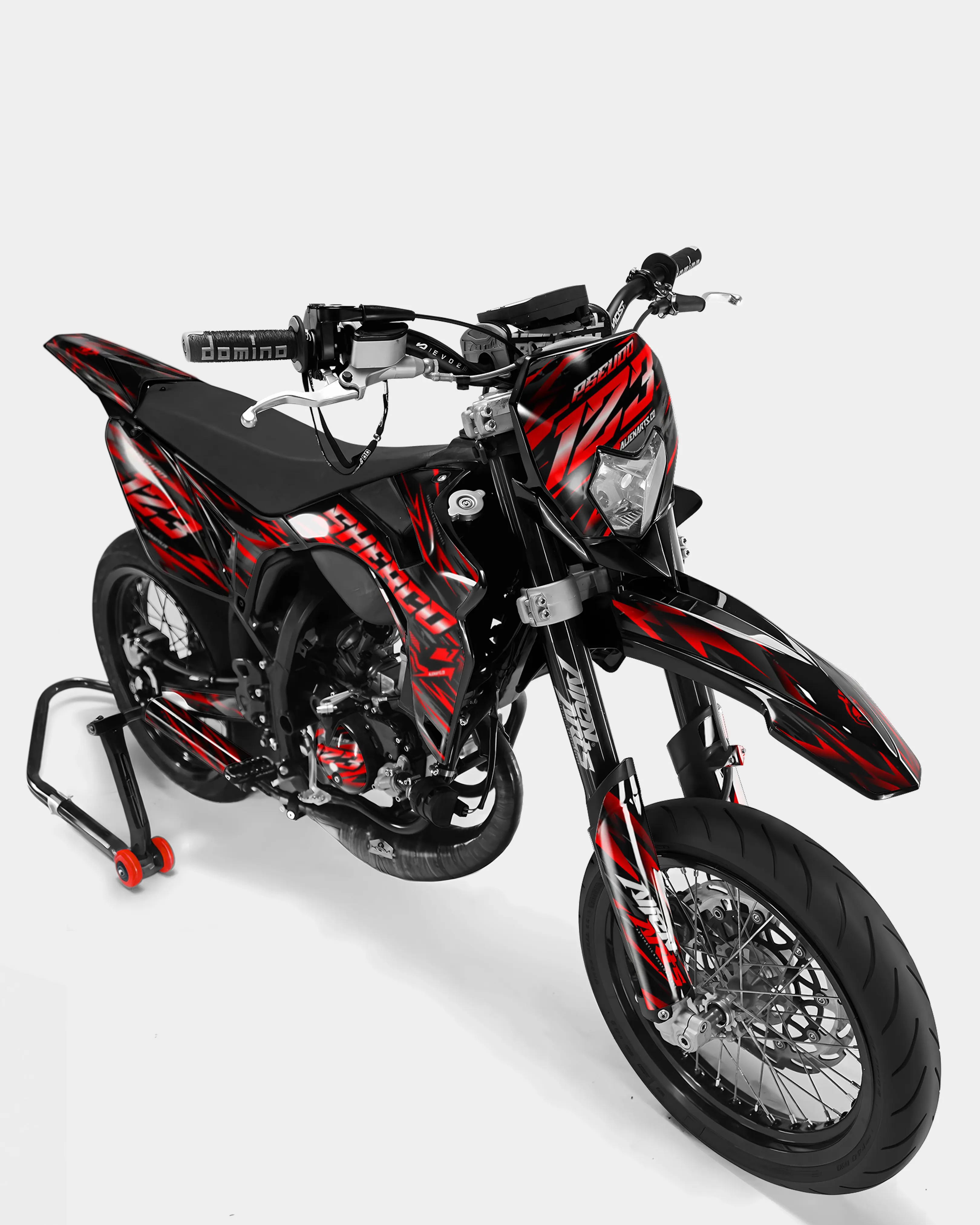 VAGUE - Kit deco SHERCO 50cc - Rouge - Image 2