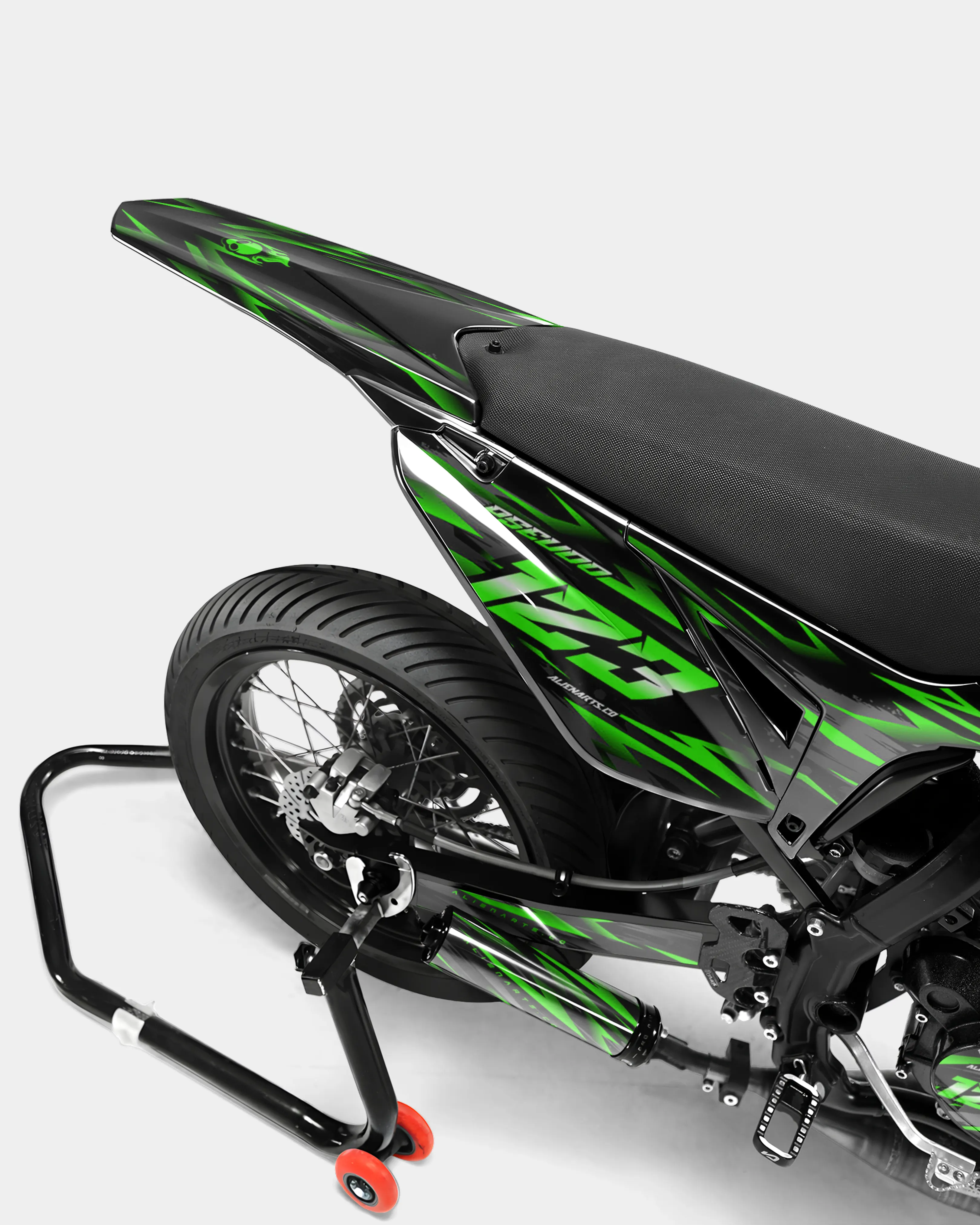 VAGUE - Kit deco SHERCO 50cc - Vert - Image 4