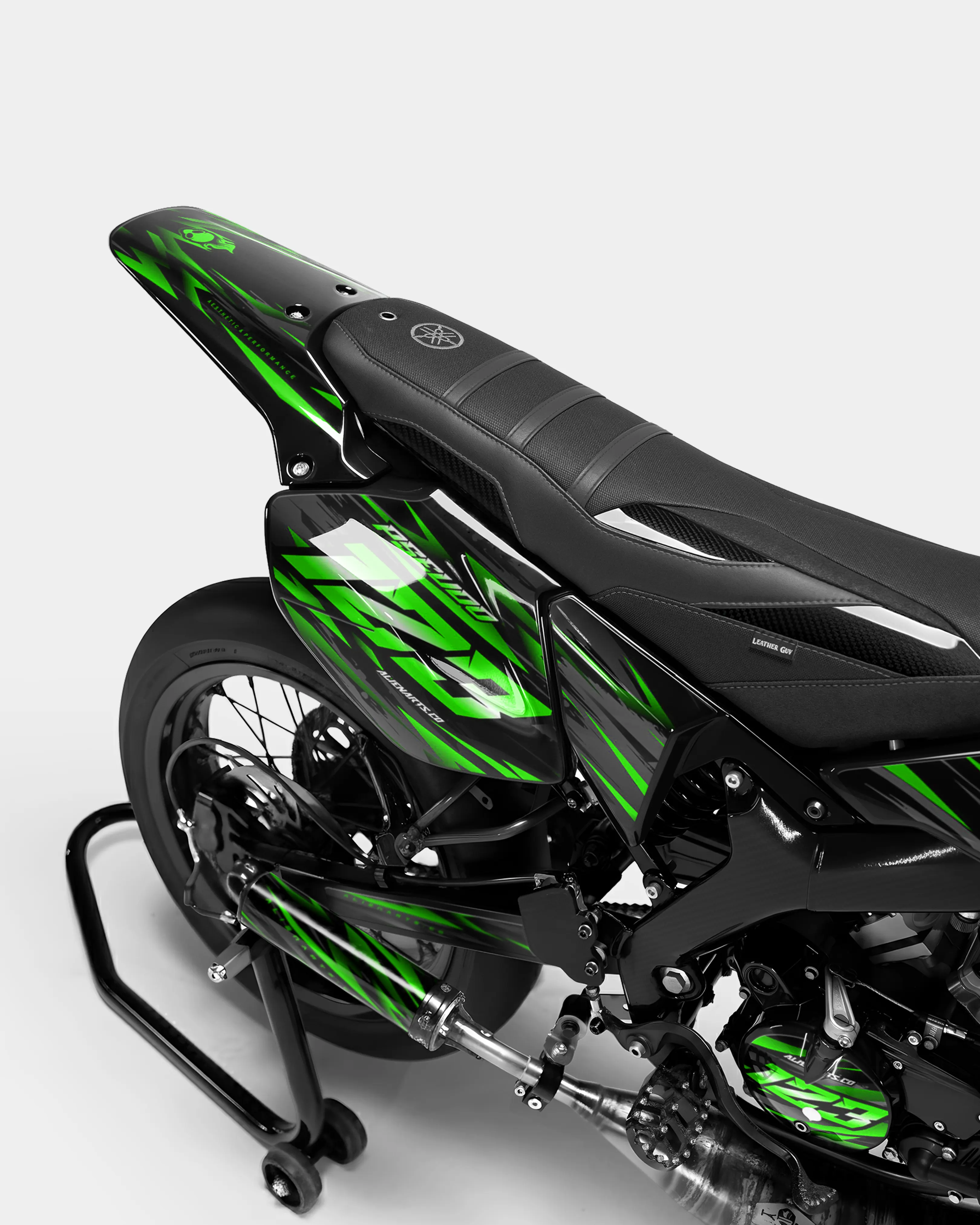 VAGUE - Kit deco YAMAHA DT 50cc - Vert - Image 3