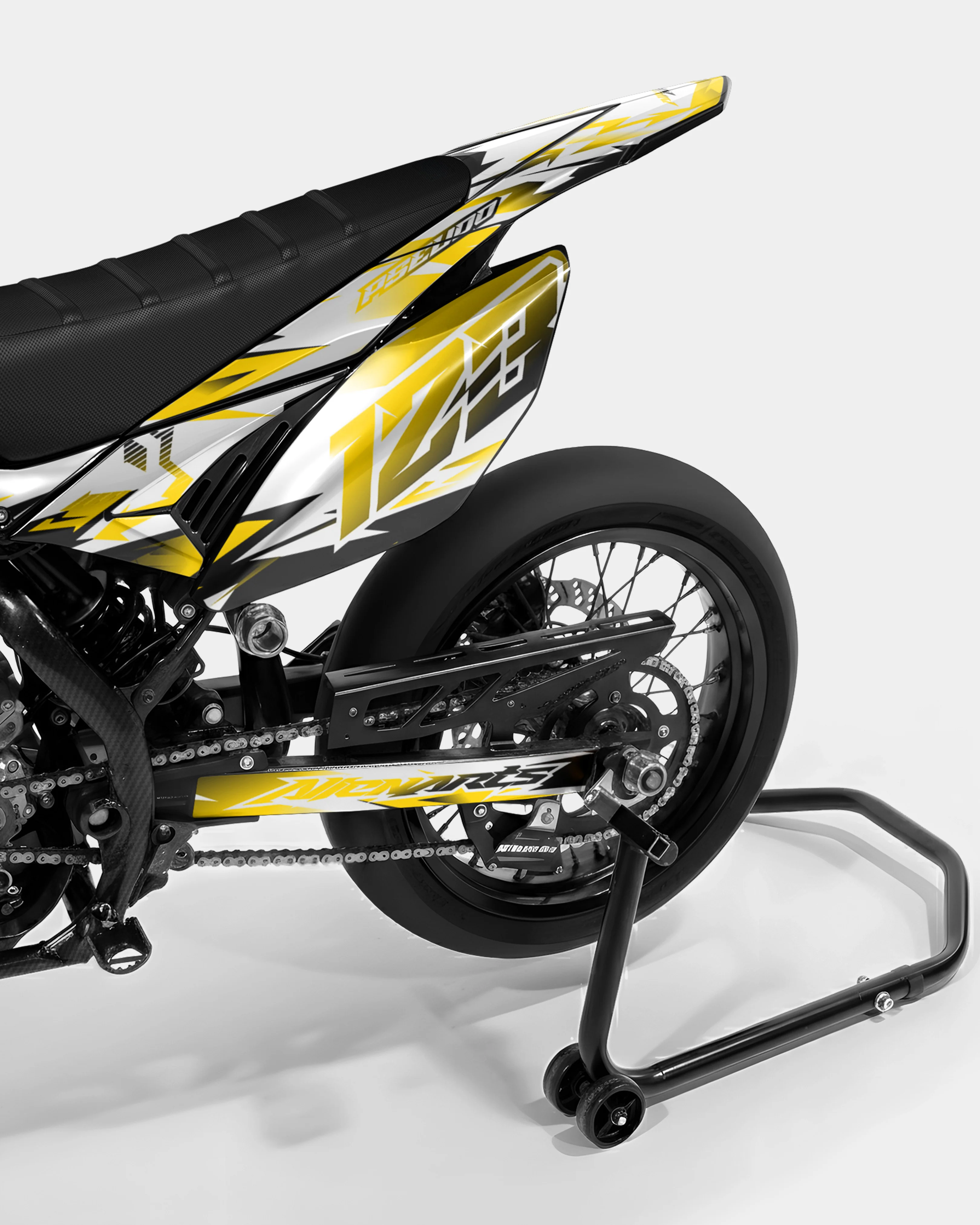 VESTA - Kit deco BETA 50cc - Jaune Foncé - Image 3