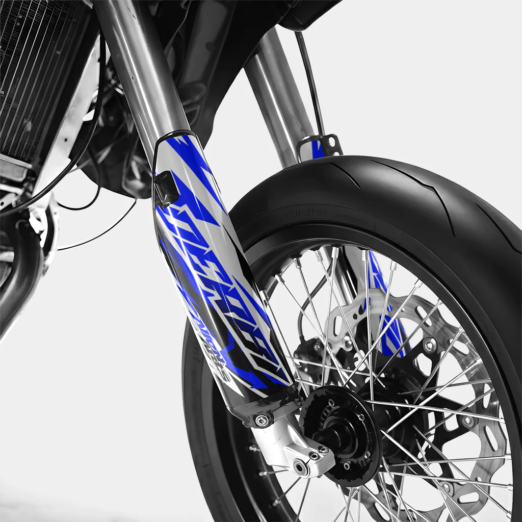VESTA - Kit deco DERBI 50cc - Bleu Foncé - Image 4