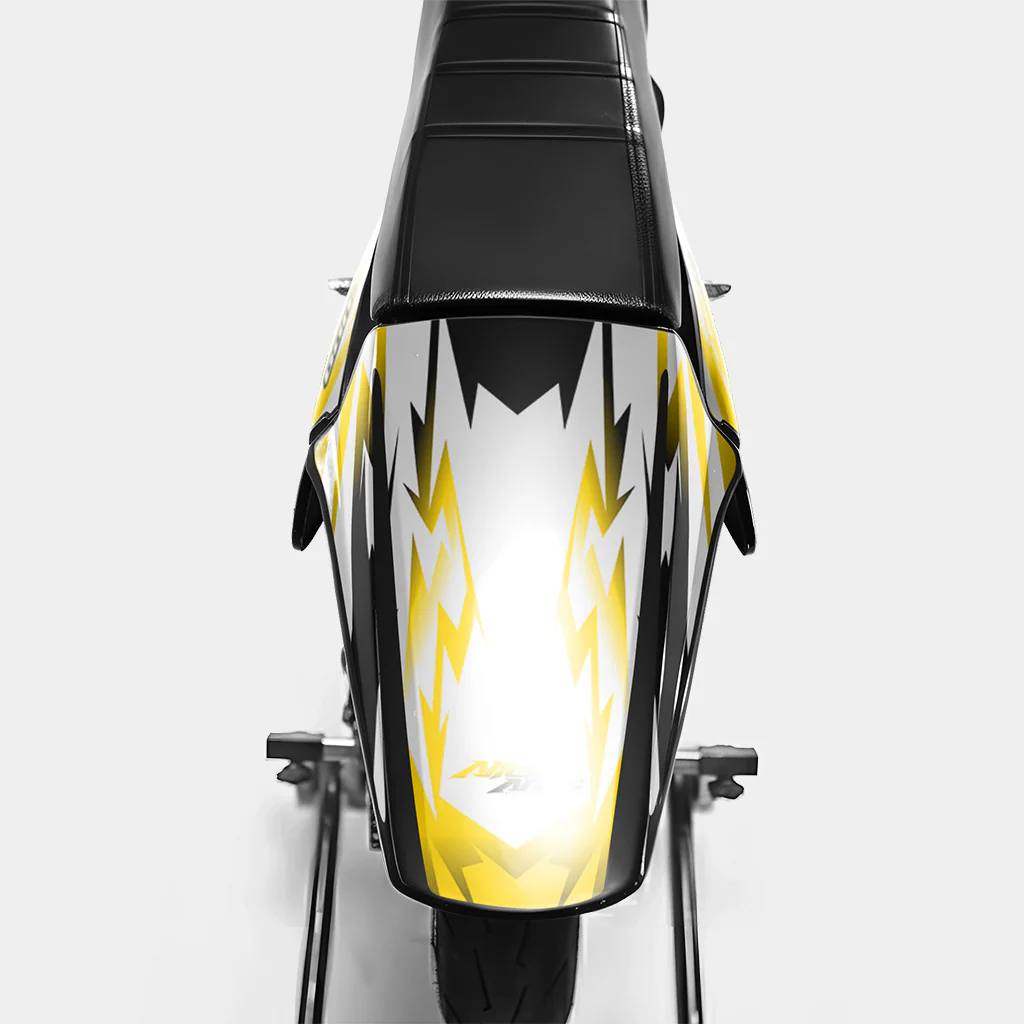 VESTA - Kit deco DERBI 50cc - Jaune Foncé - Image 3