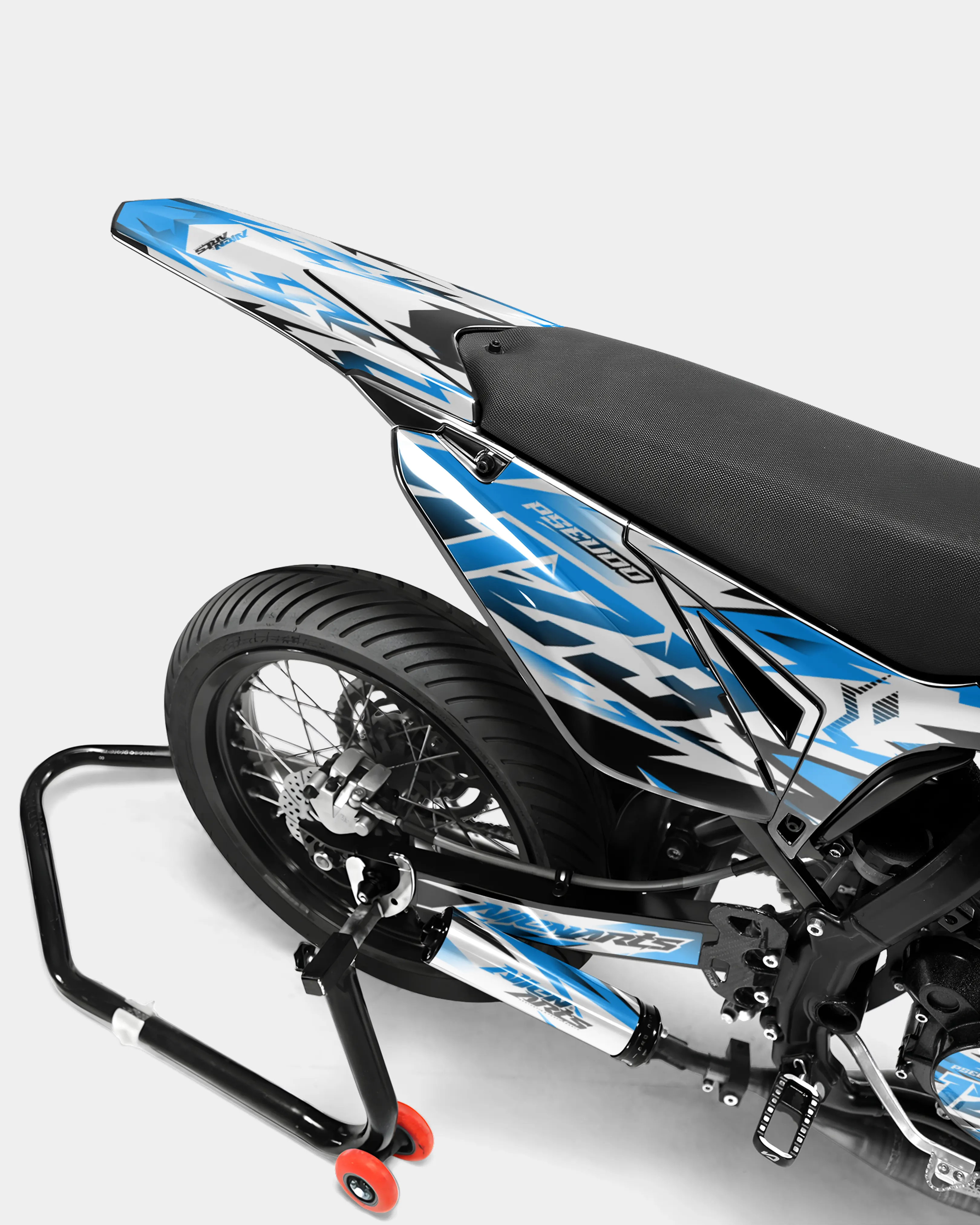 VESTA - Kit deco SHERCO 50cc - Bleu - Image 4