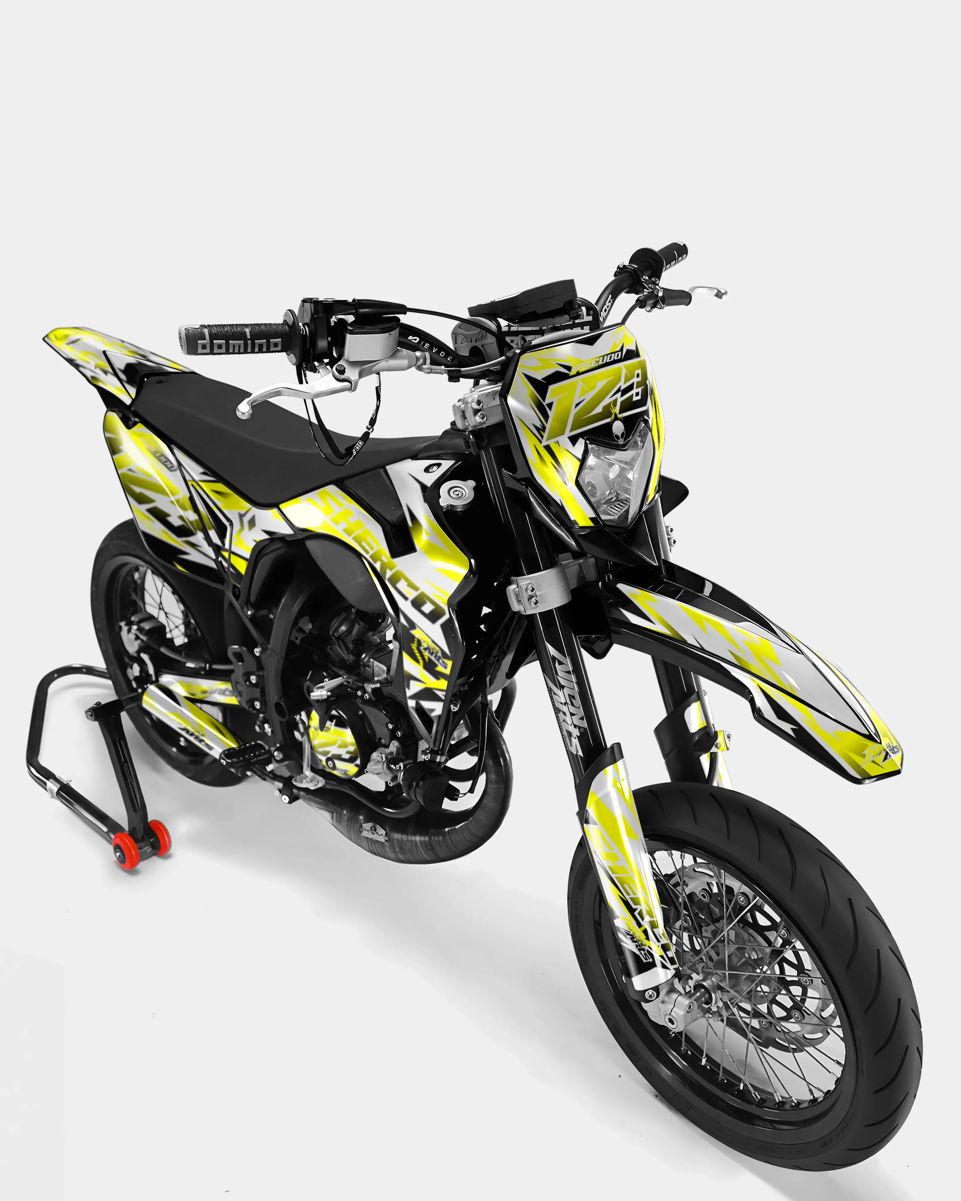 VESTA - Kit deco SHERCO 50cc - Jaune - Image 2
