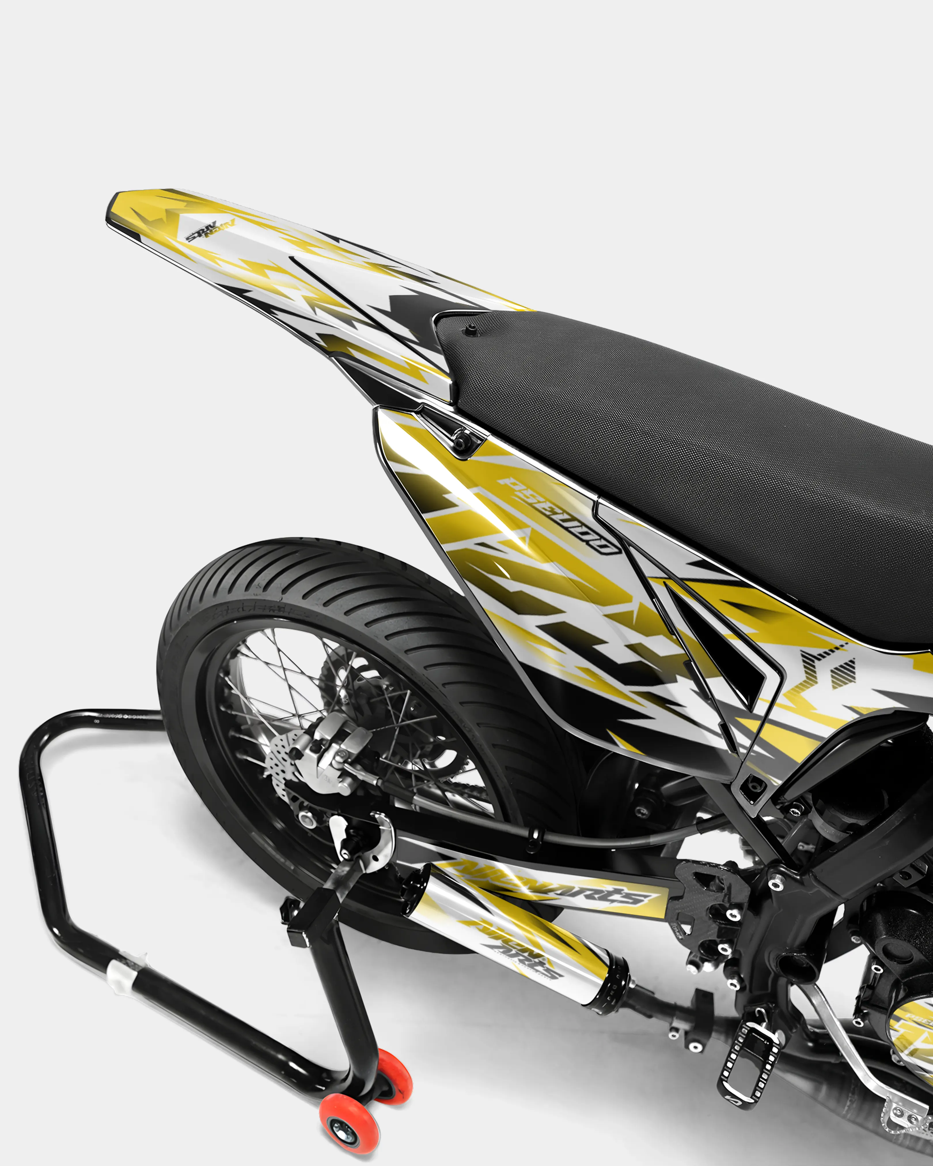 VESTA - Kit deco SHERCO 50cc - Jaune foncé - Image 4