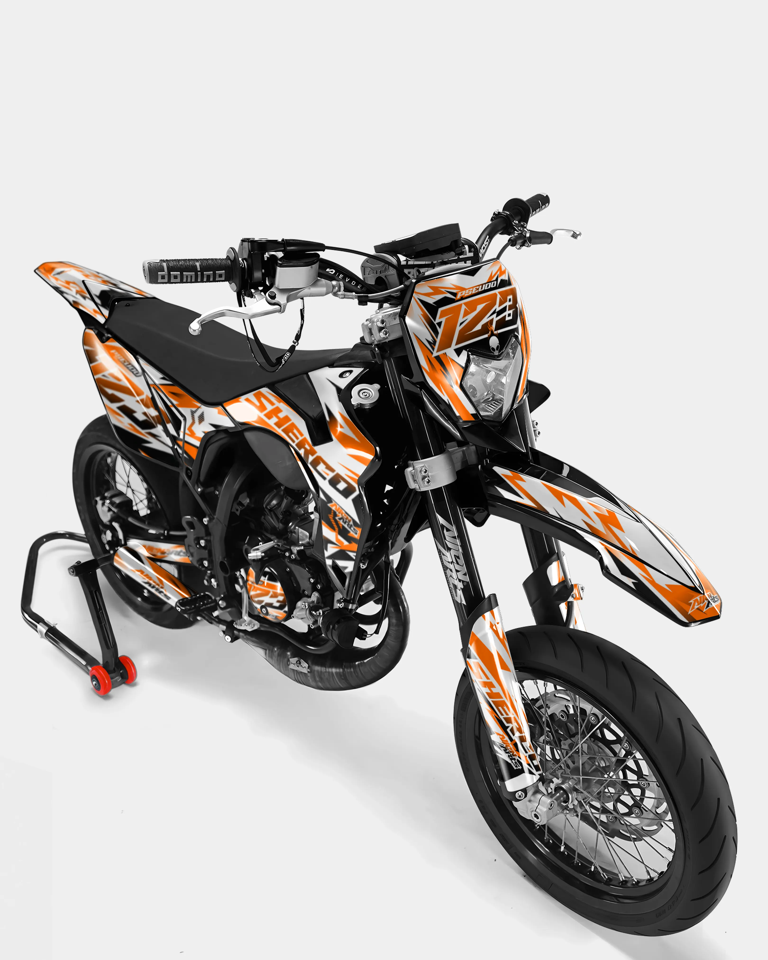 VESTA - Kit deco SHERCO 50cc - Orange - Image 2