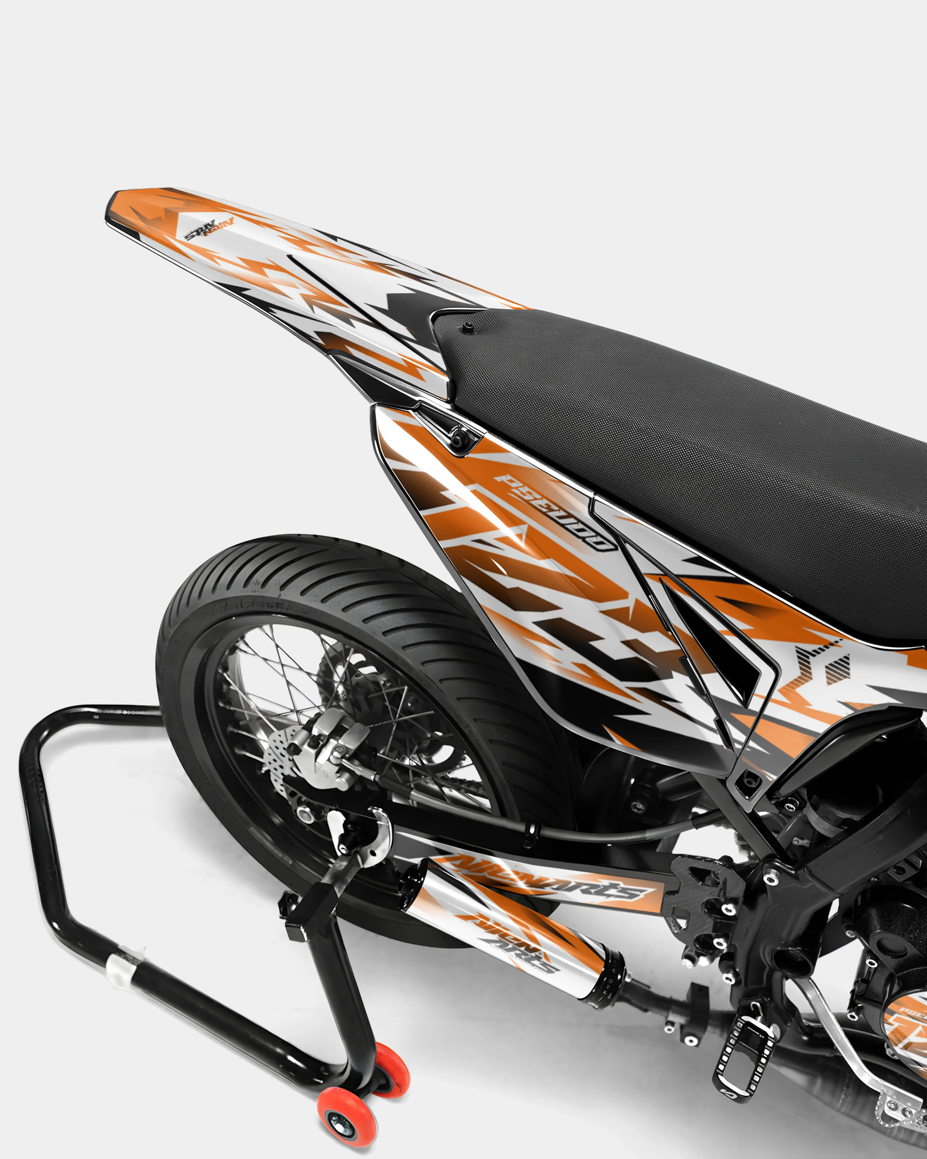 VESTA - Kit deco SHERCO 50cc - Orange - Image 4