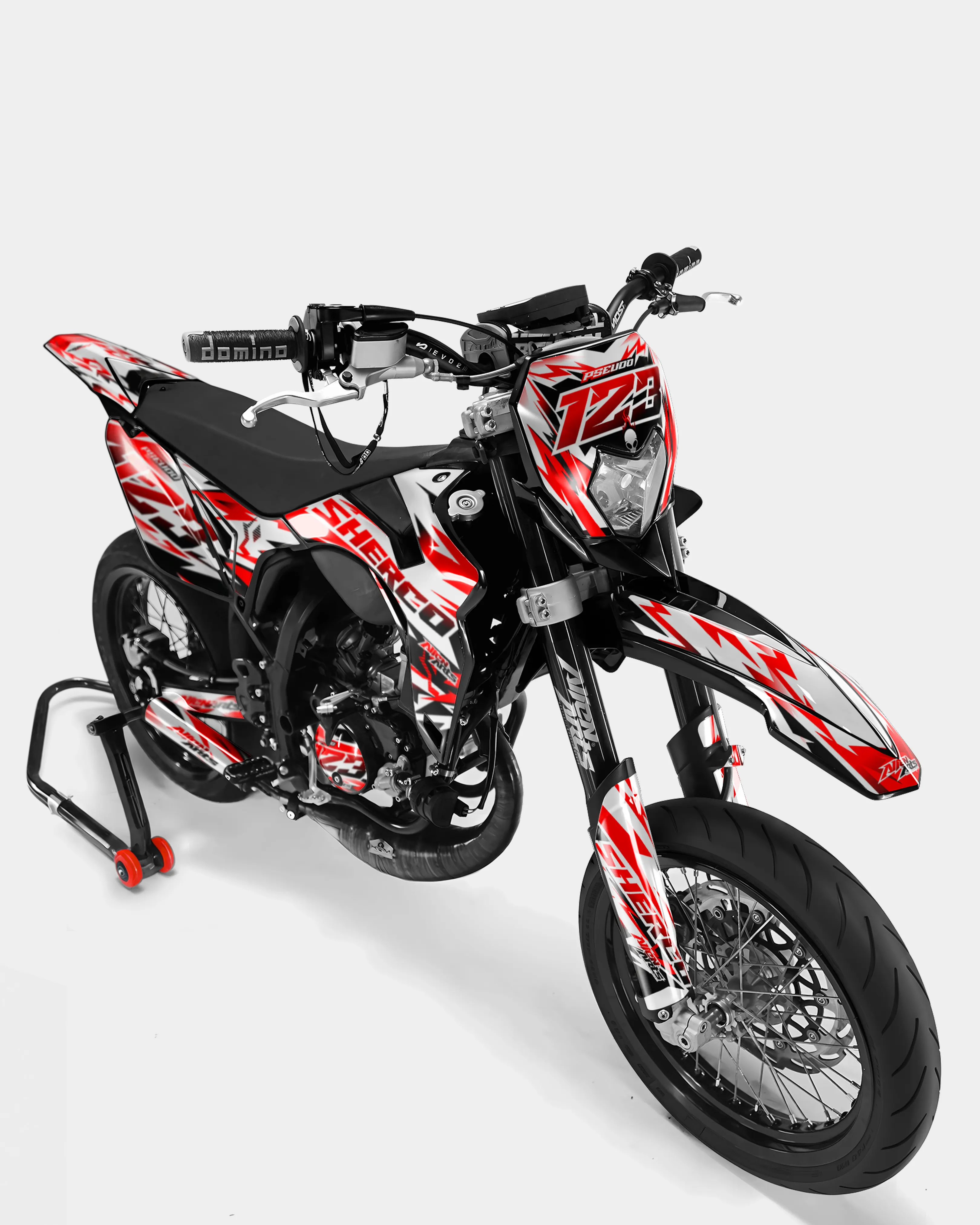 VESTA - Kit deco SHERCO 50cc - Rouge - Image 2