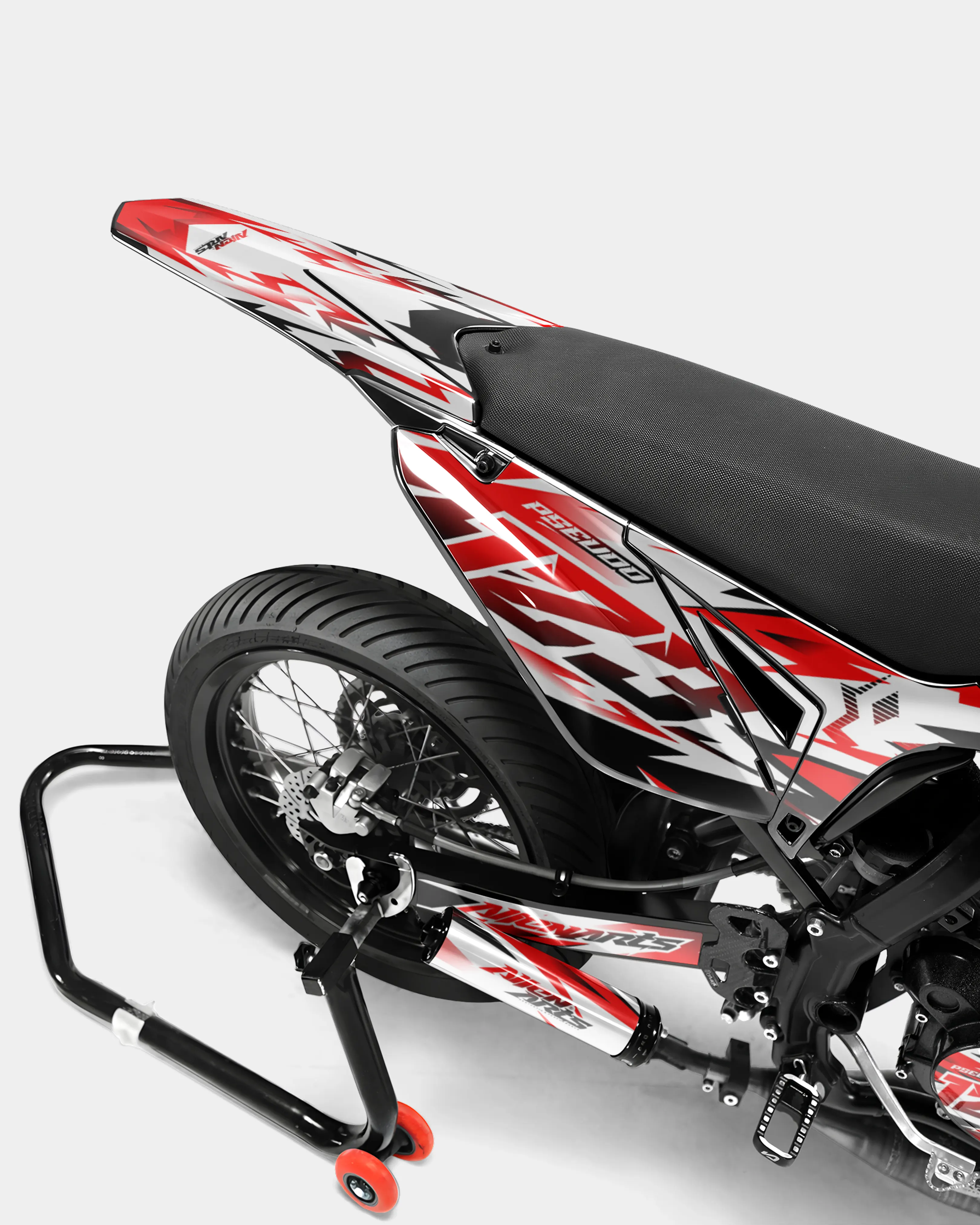 VESTA - Kit deco SHERCO 50cc - Rouge - Image 4