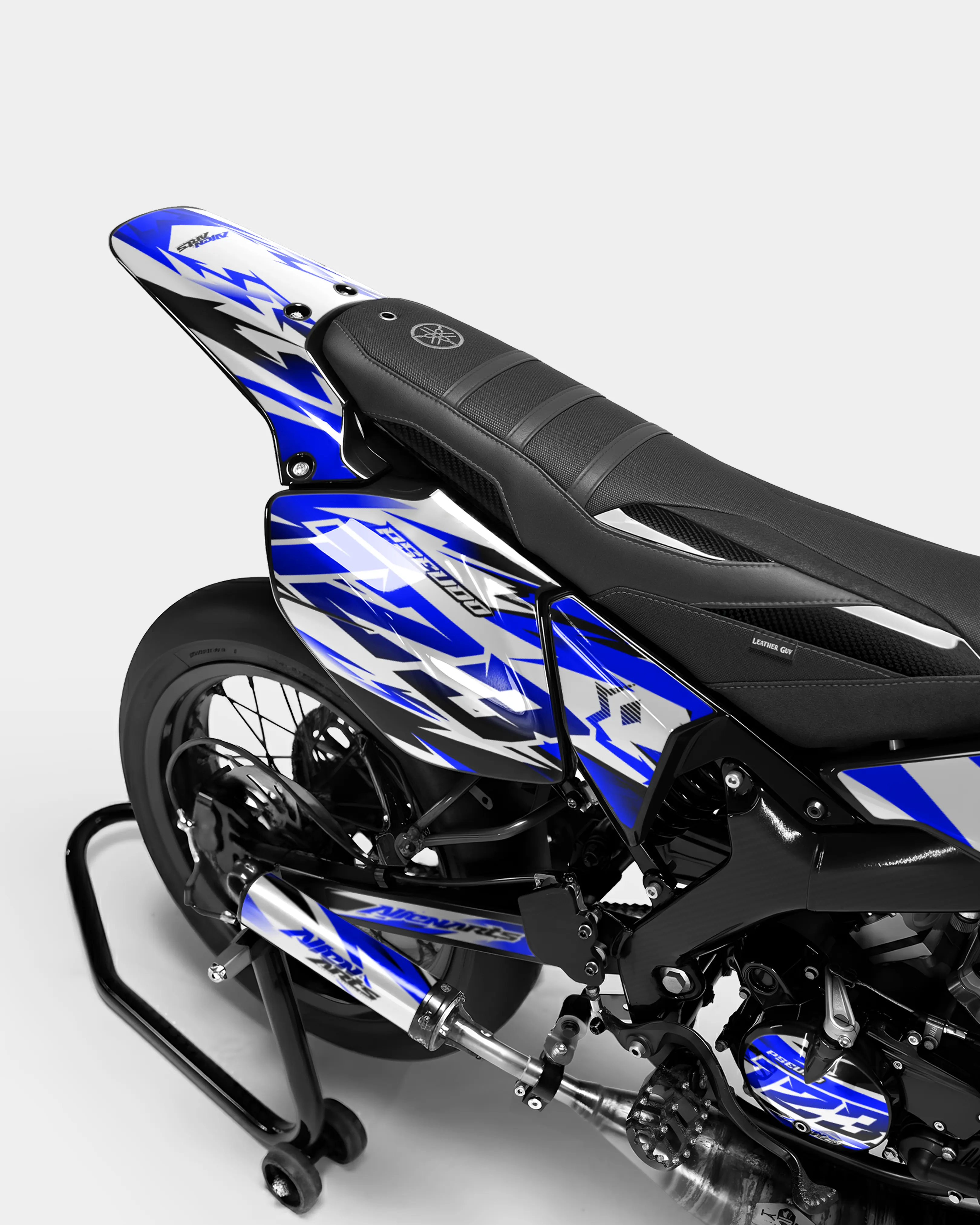 VESTA - Kit deco YAMAHA DT 50cc - Bleu foncé - Image 3