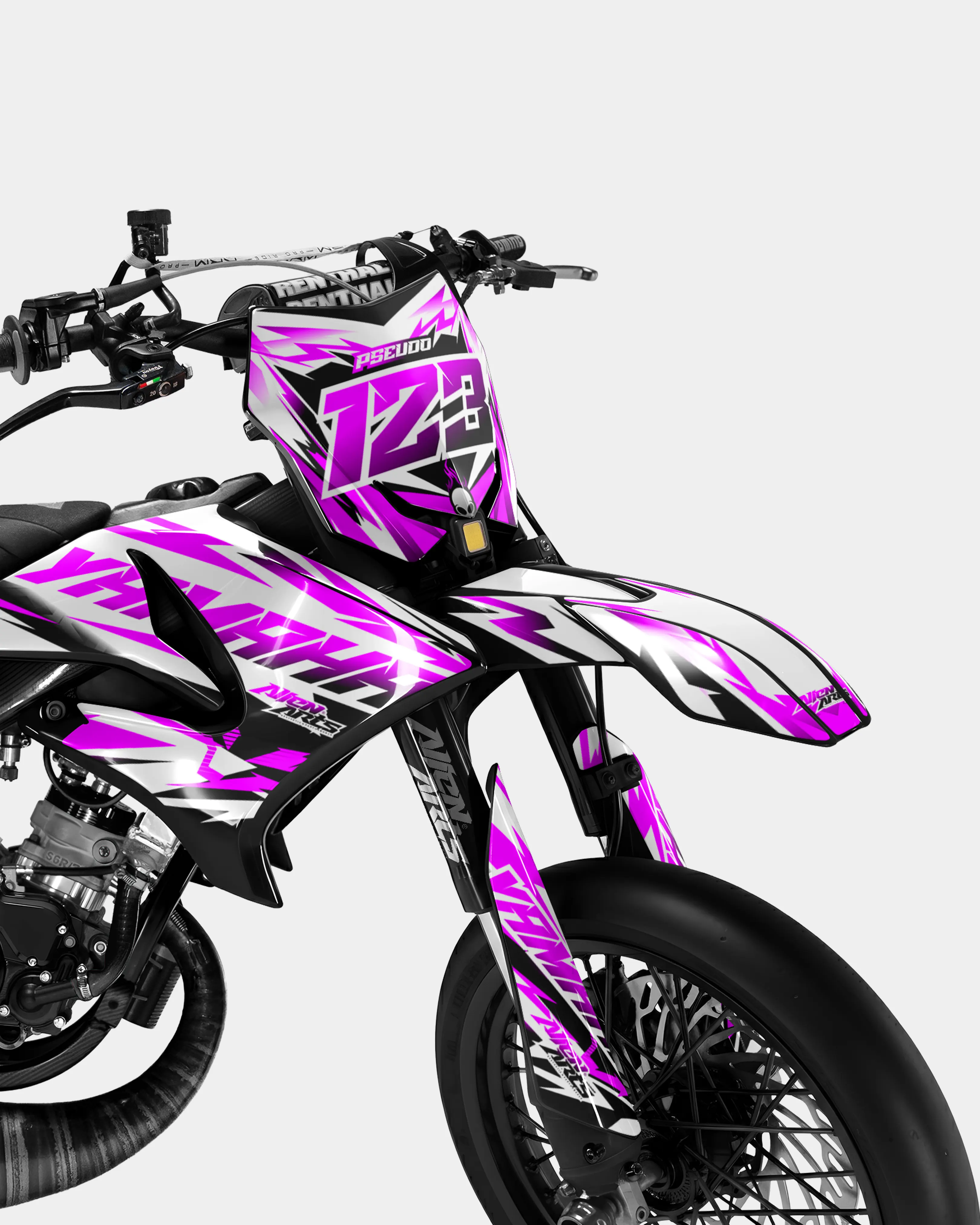 VESTA - Kit deco YAMAHA DT 50cc - Rose - Image 2