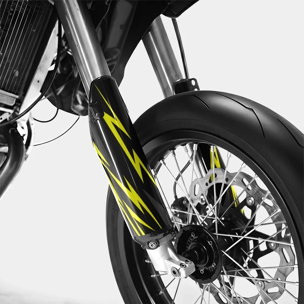 VIREO - Kit deco DERBI 50cc - Jaune - Image 4