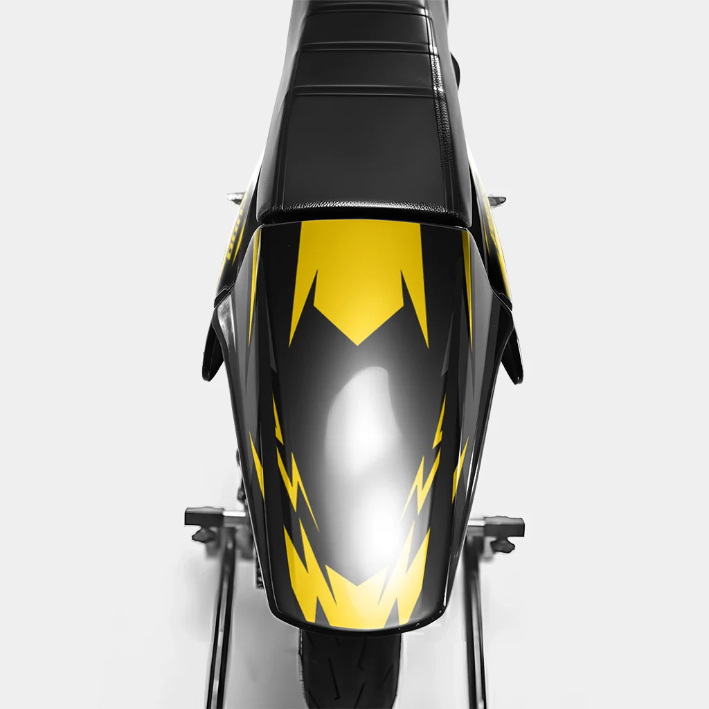 VIREO - Kit deco DERBI 50cc - Jaune Foncé - Image 3