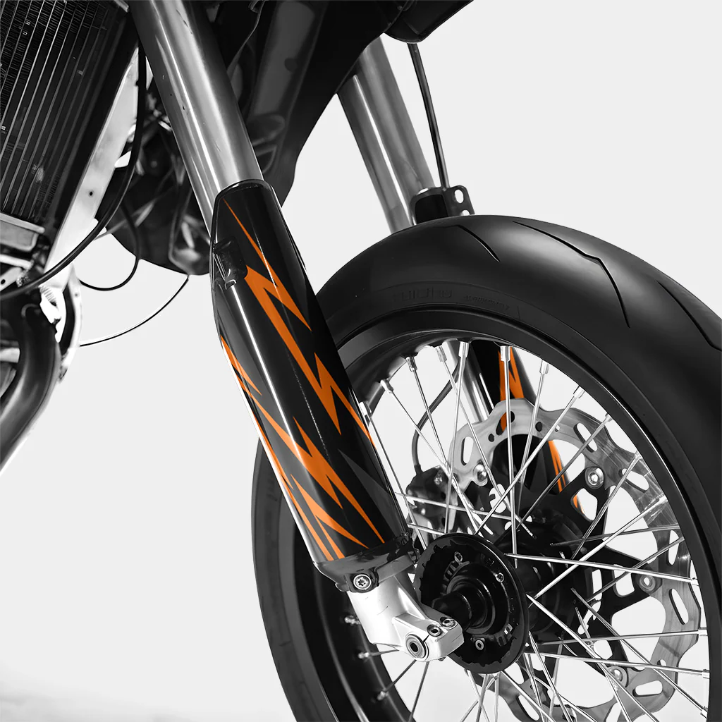 VIREO - Kit deco DERBI 50cc - Orange - Image 4