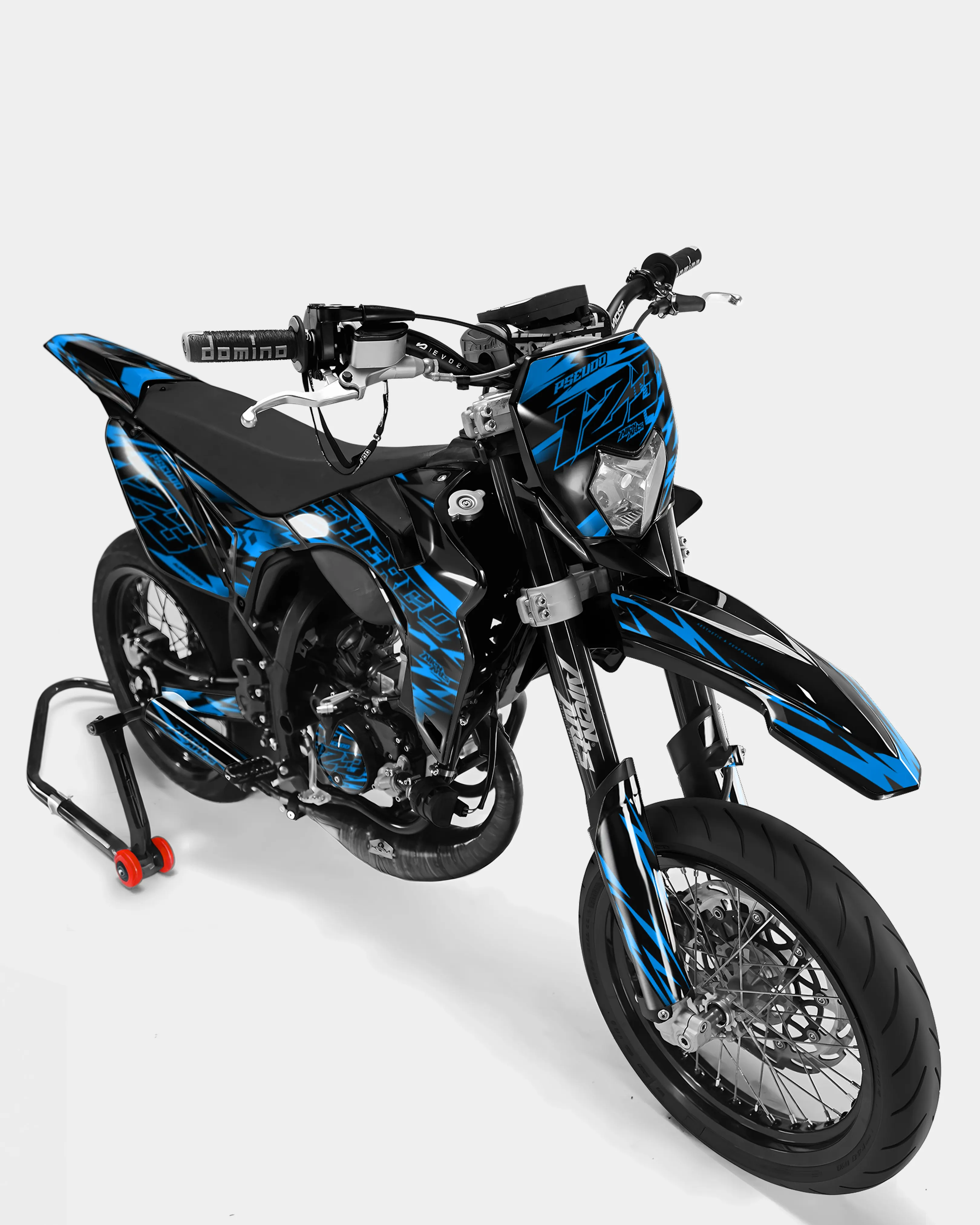VIREO - Kit deco SHERCO 50cc - Bleu - Image 2