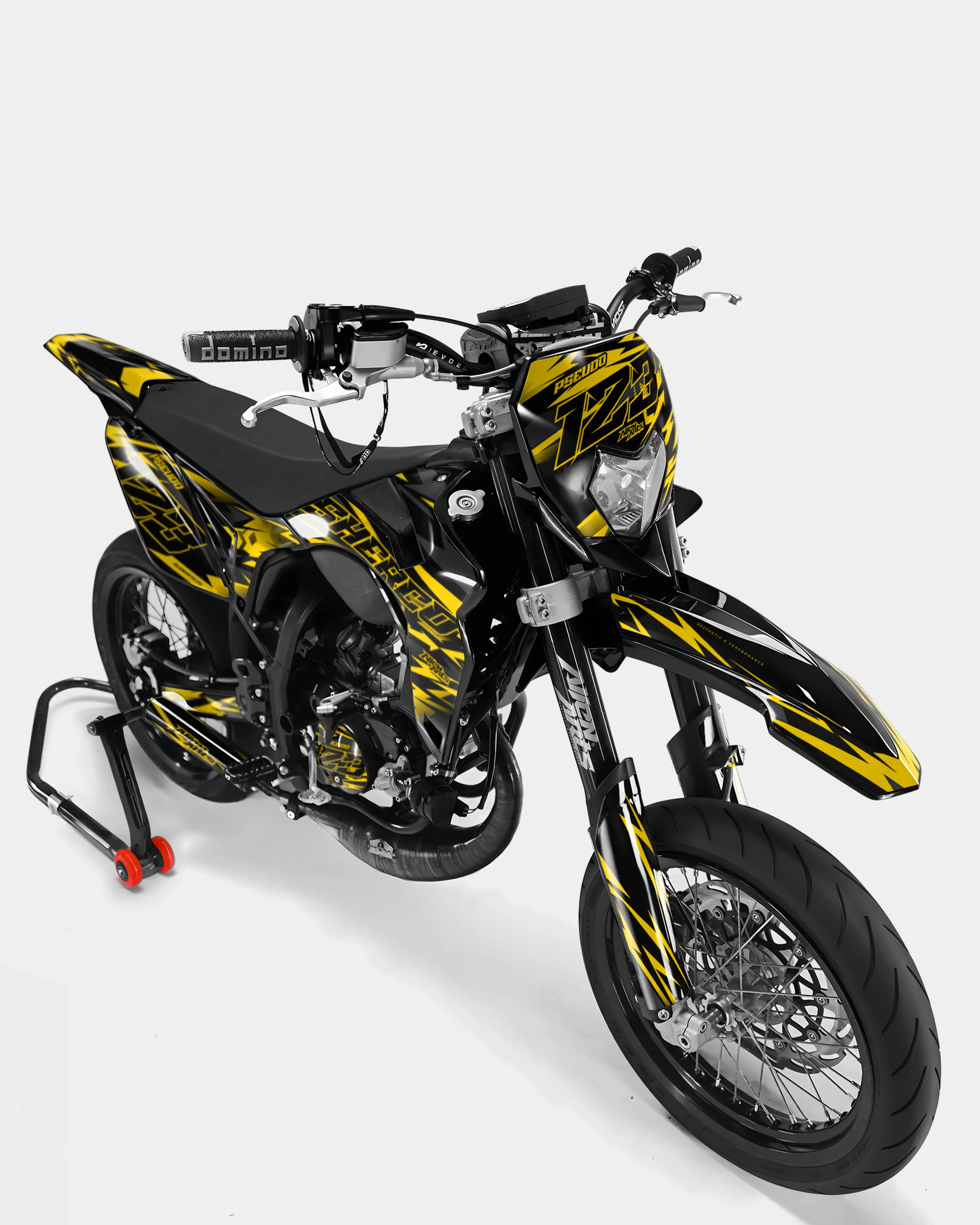 VIREO - Kit deco SHERCO 50cc - Jaune foncé - Image 2