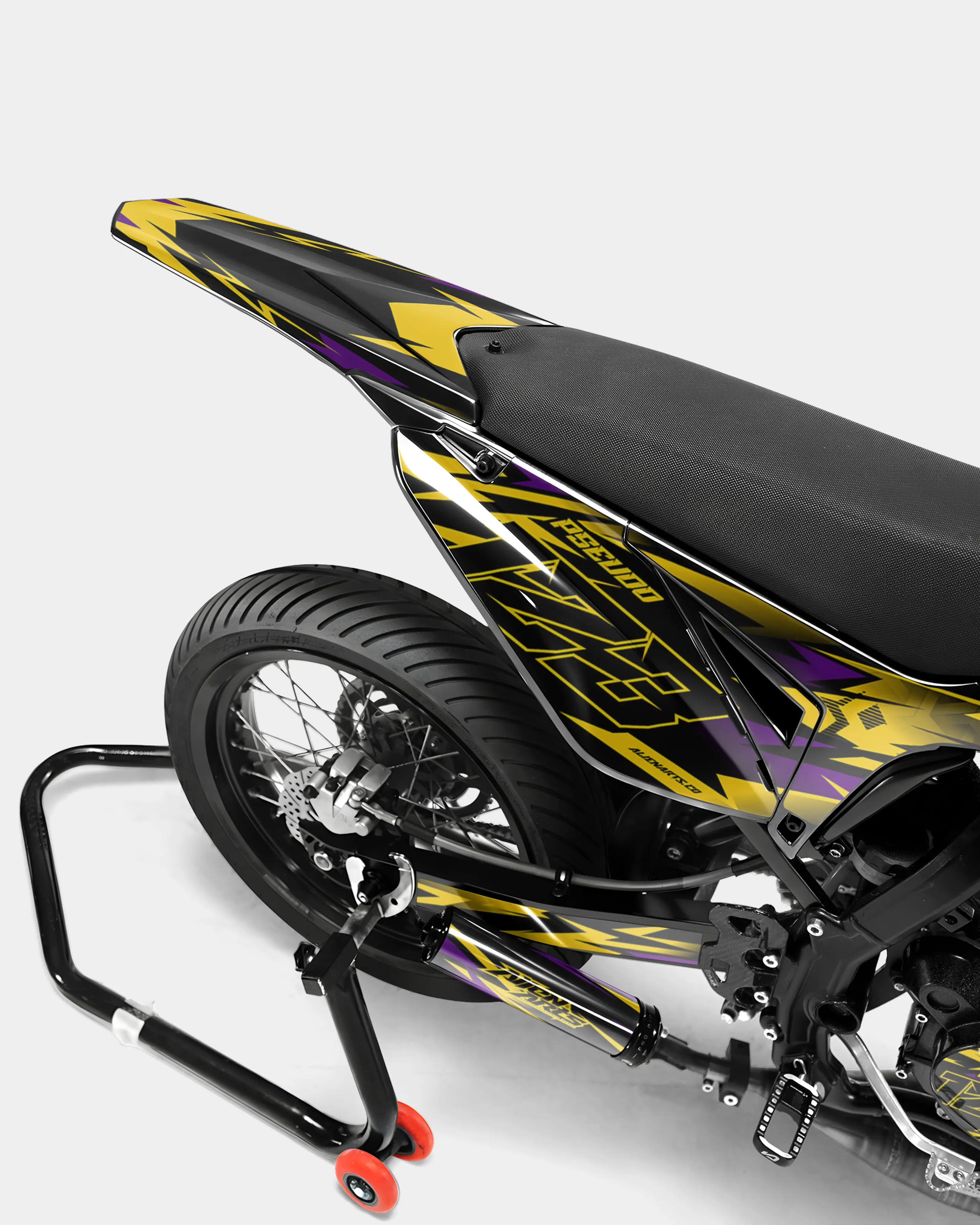 VIREO - Kit deco SHERCO 50cc - Jaune Rose - Image 4