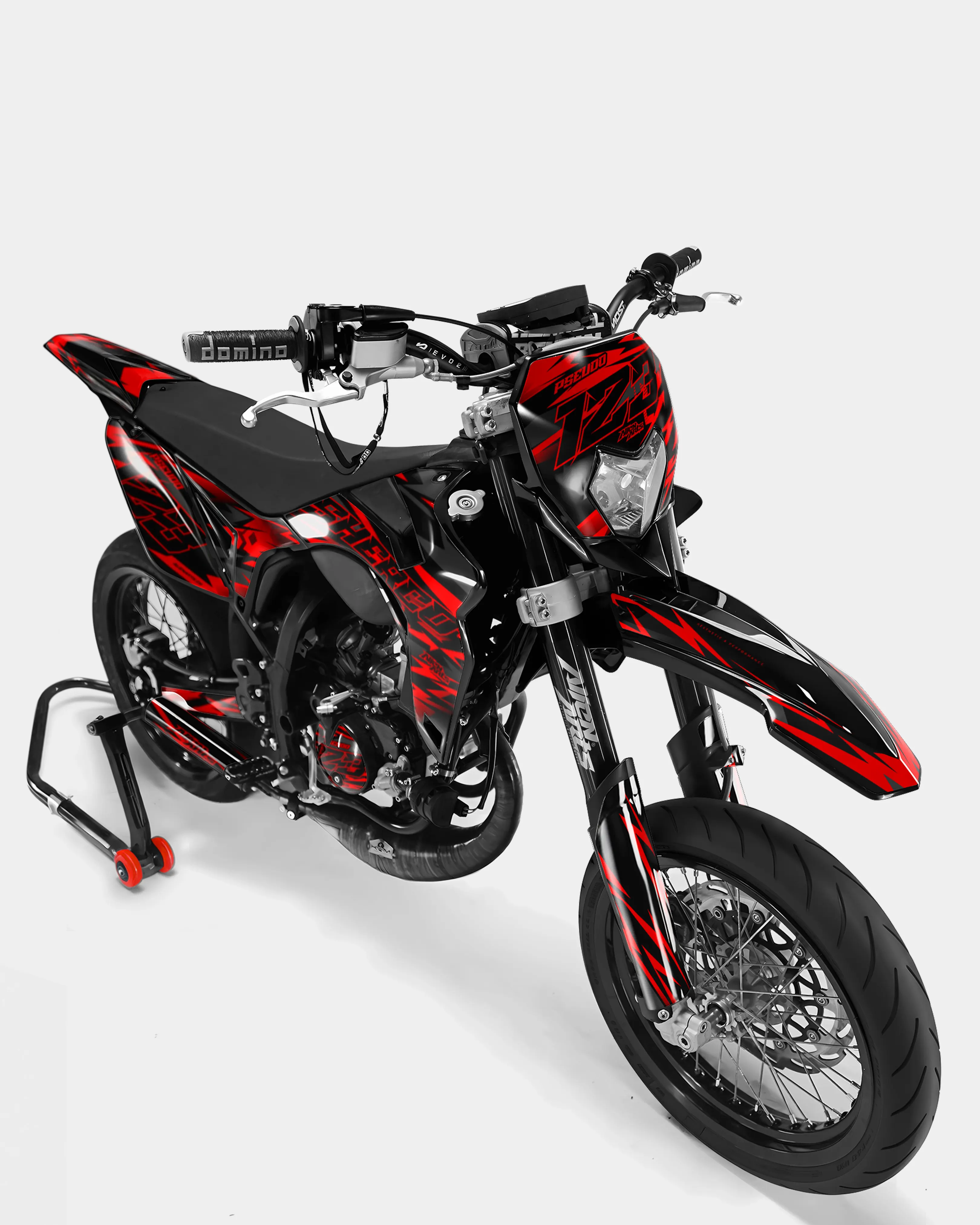 VIREO - Kit deco SHERCO 50cc - Rouge - Image 2
