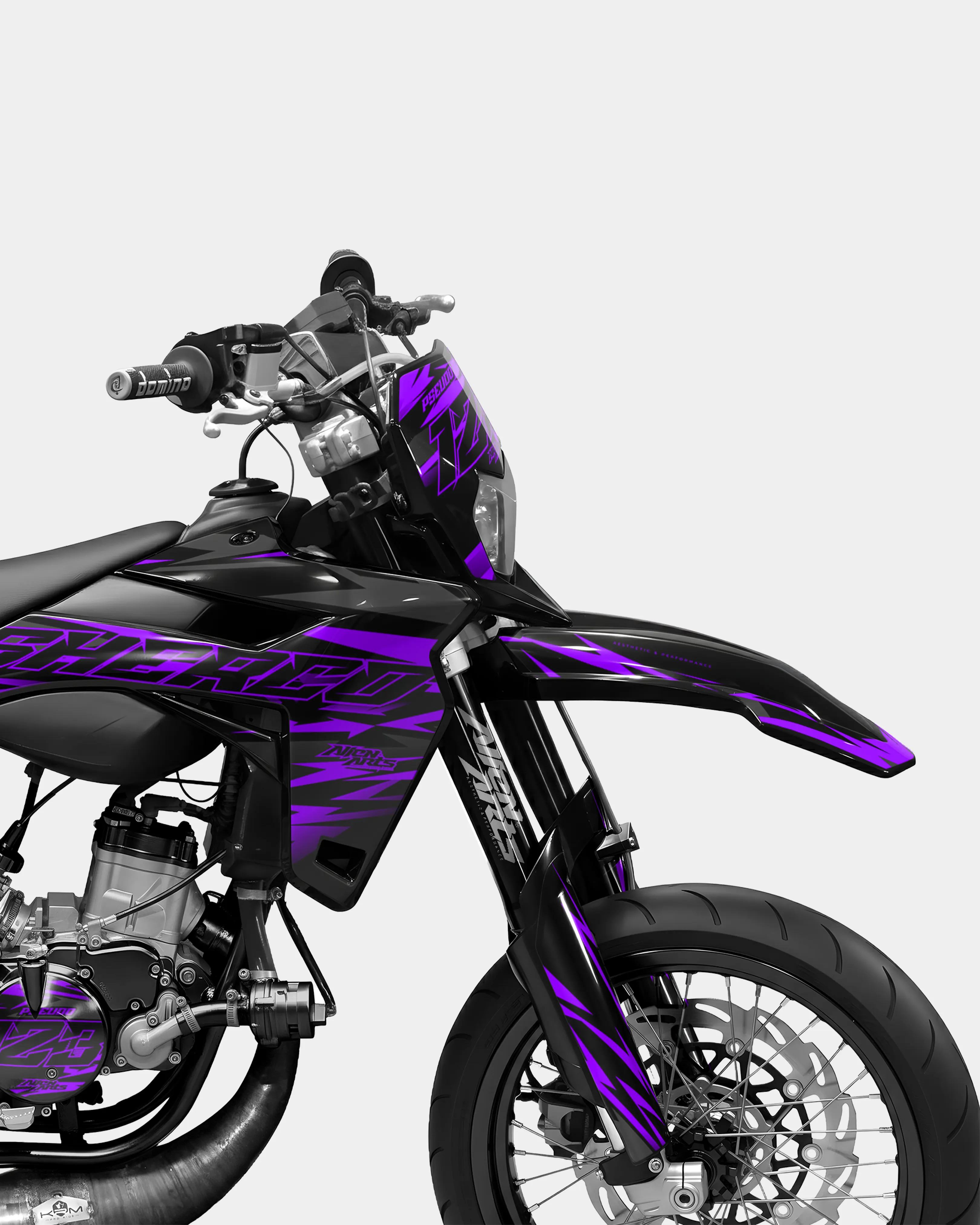 VIREO - Kit deco SHERCO 50cc - Violet - Image 3