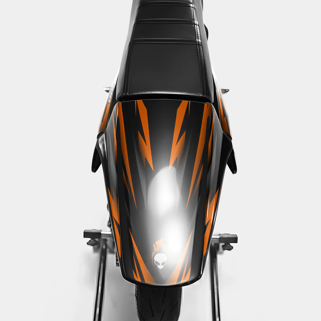 VITRA - Kit deco DERBI 50cc - Orange - Image 3