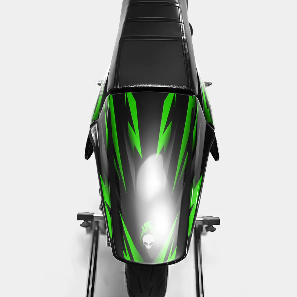 VITRA - Kit deco DERBI 50cc - Vert - Image 3
