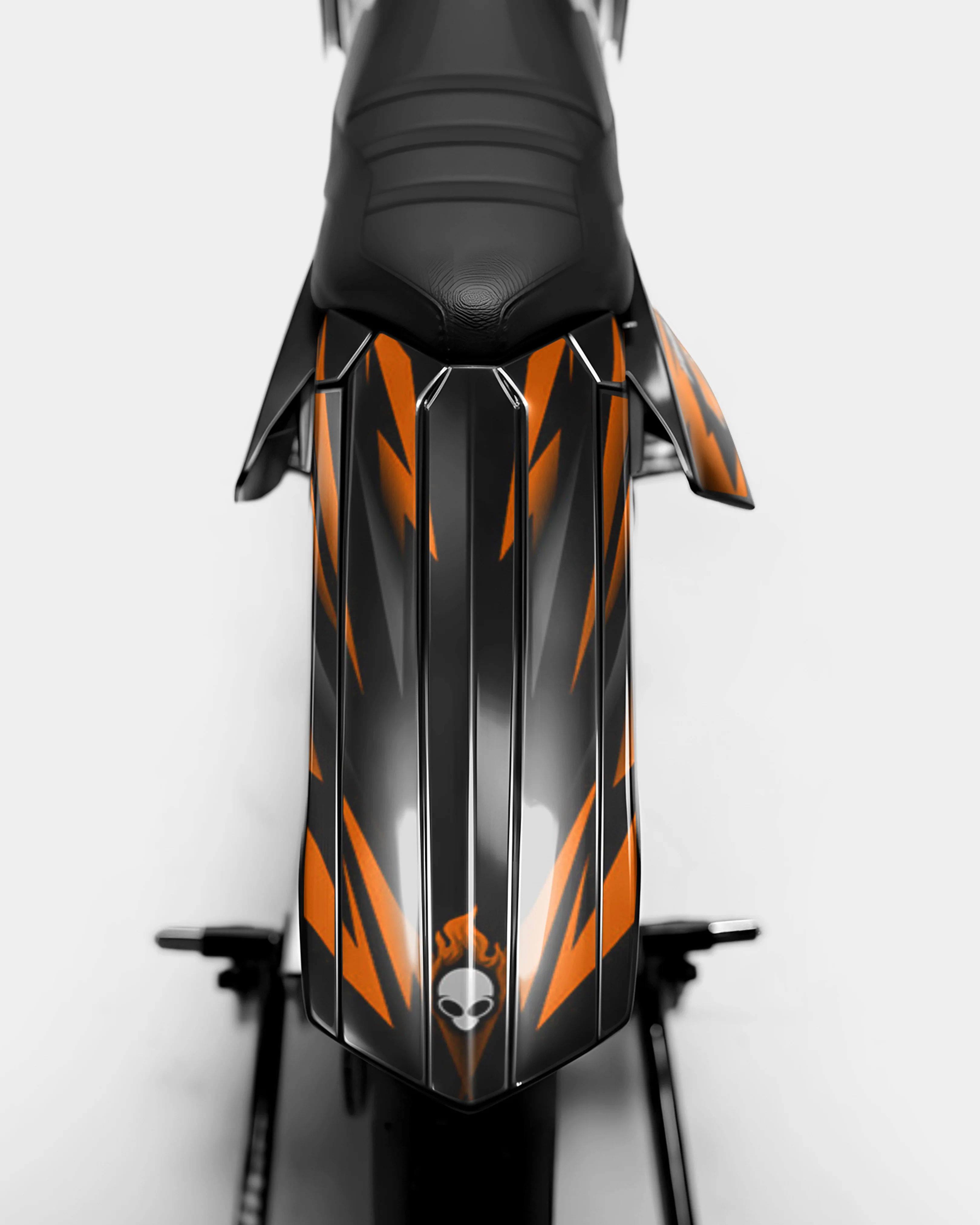 VITRA - Kit deco RIEJU 50cc - Orange - Image 3