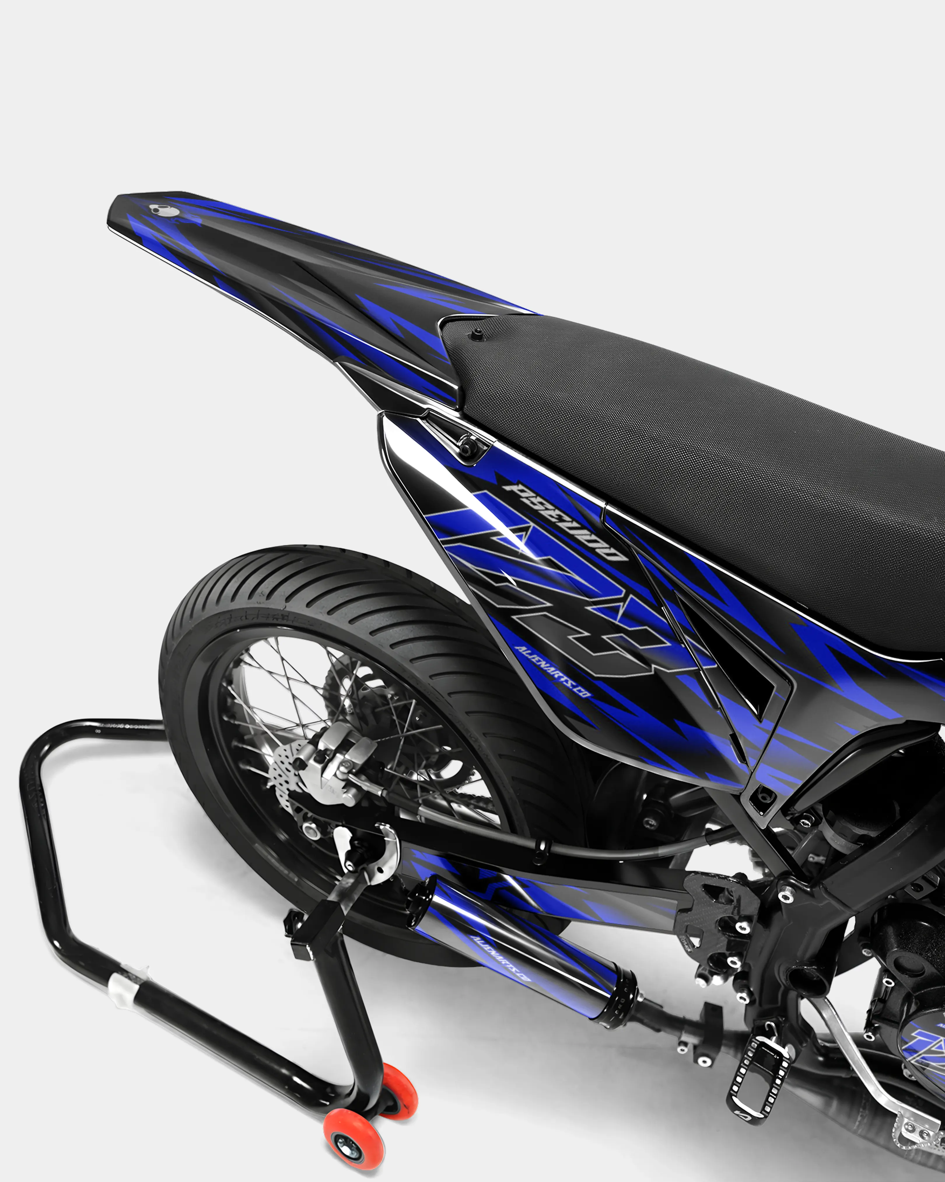 VITRA - Kit deco SHERCO 50cc - Bleu foncé - Image 4