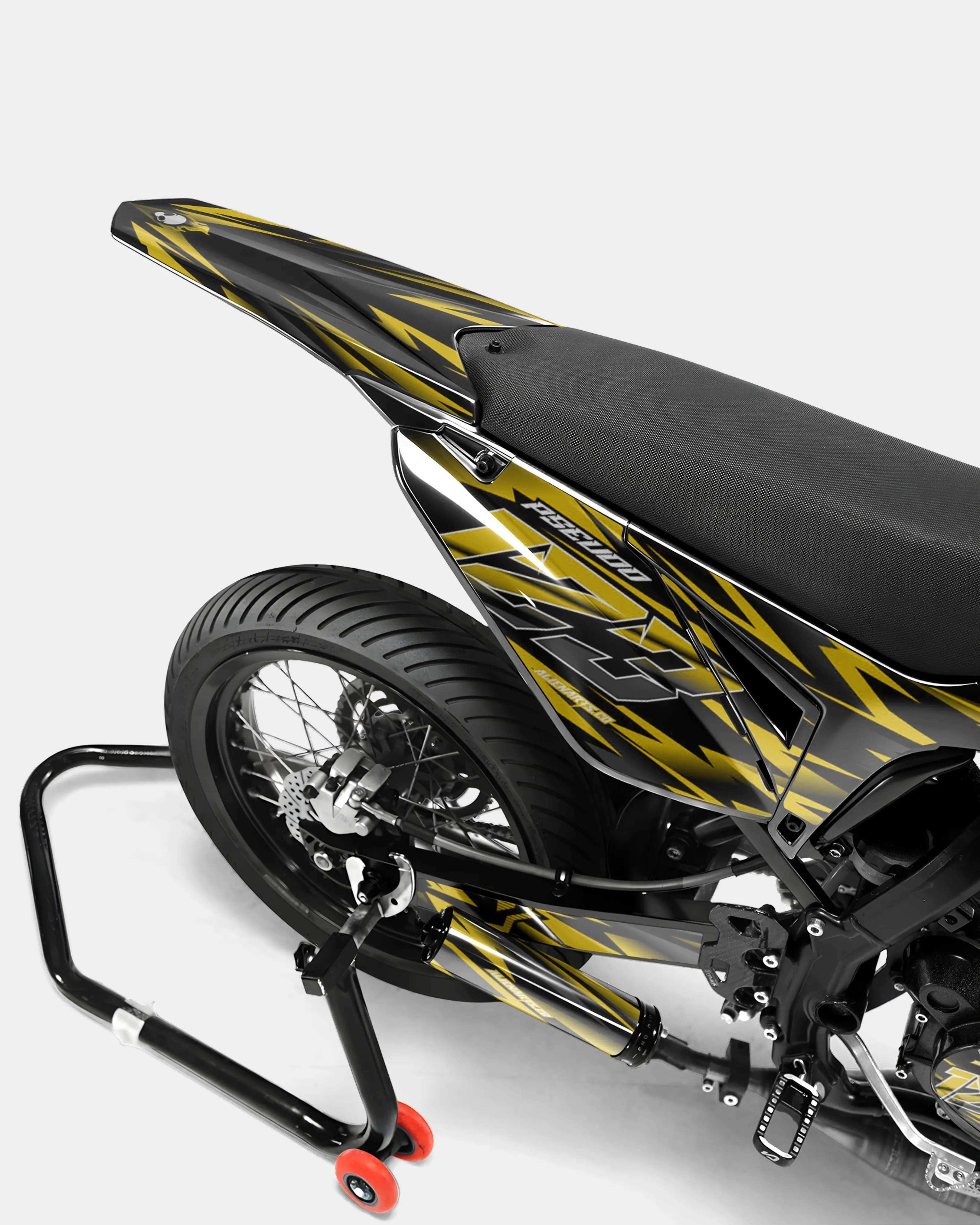 VITRA - Kit deco SHERCO 50cc - Jaune foncé - Image 4