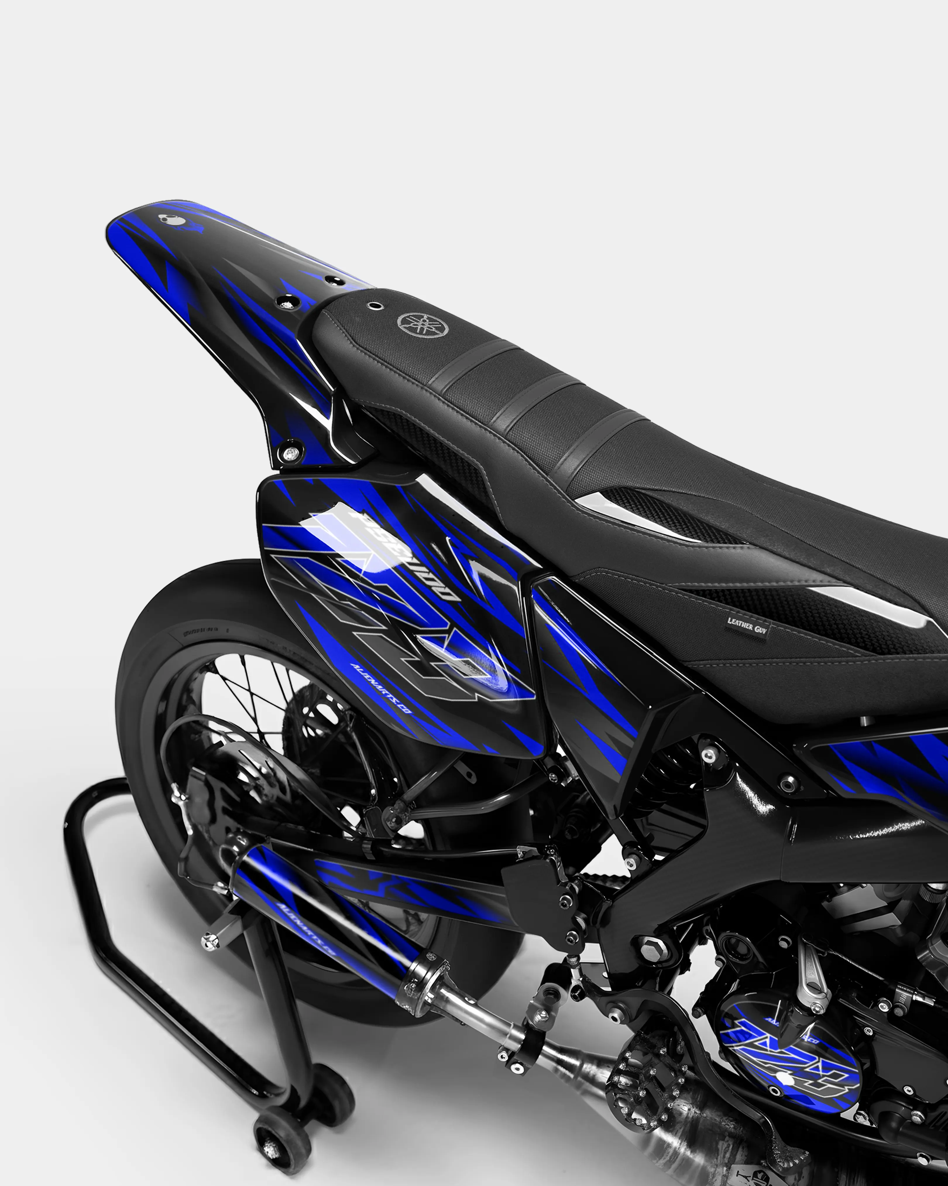 VITRA - Kit deco YAMAHA DT 50cc - Bleu foncé - Image 3