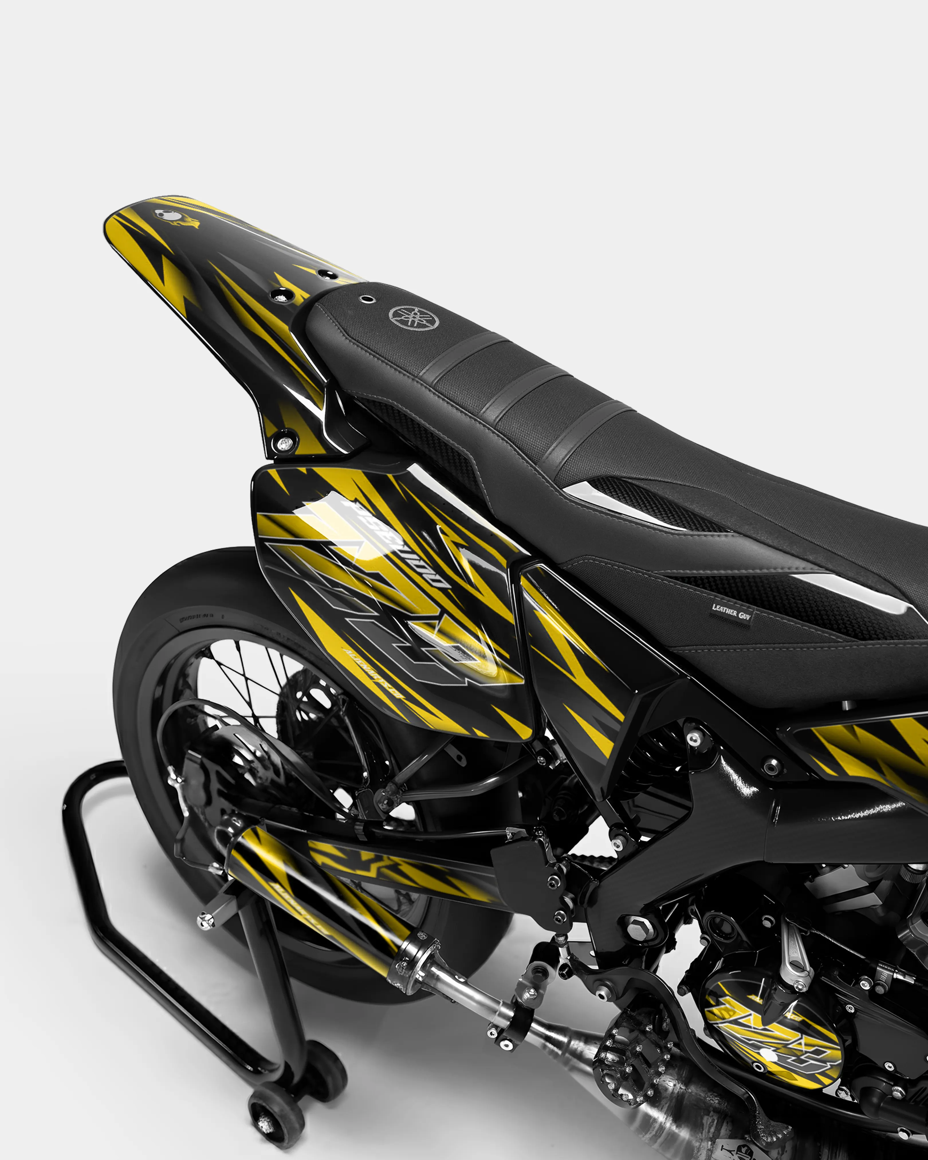 VITRA - Kit deco YAMAHA DT 50cc - Jaune foncé - Image 3