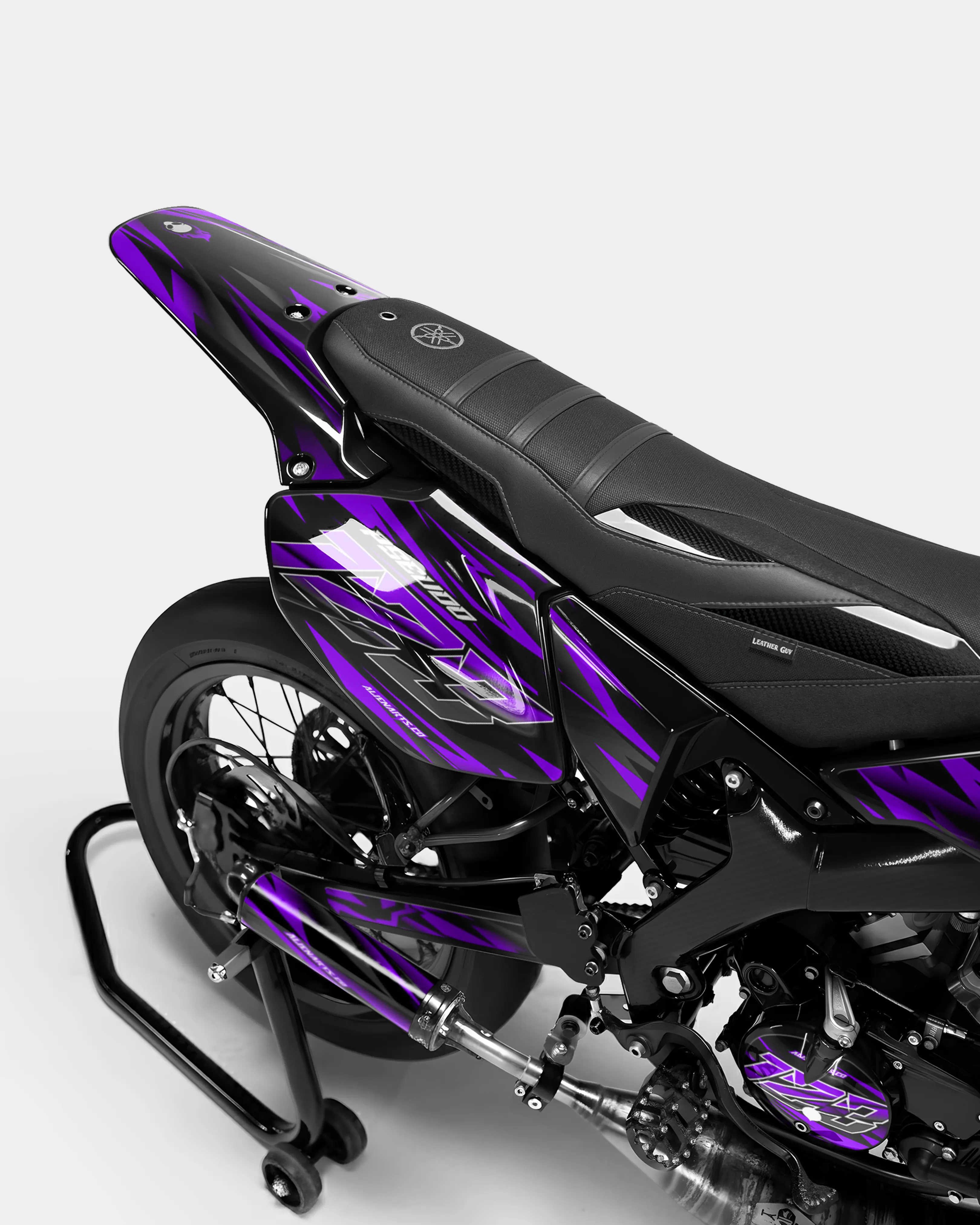 VITRA - Kit deco YAMAHA DT 50cc - Violet - Image 3