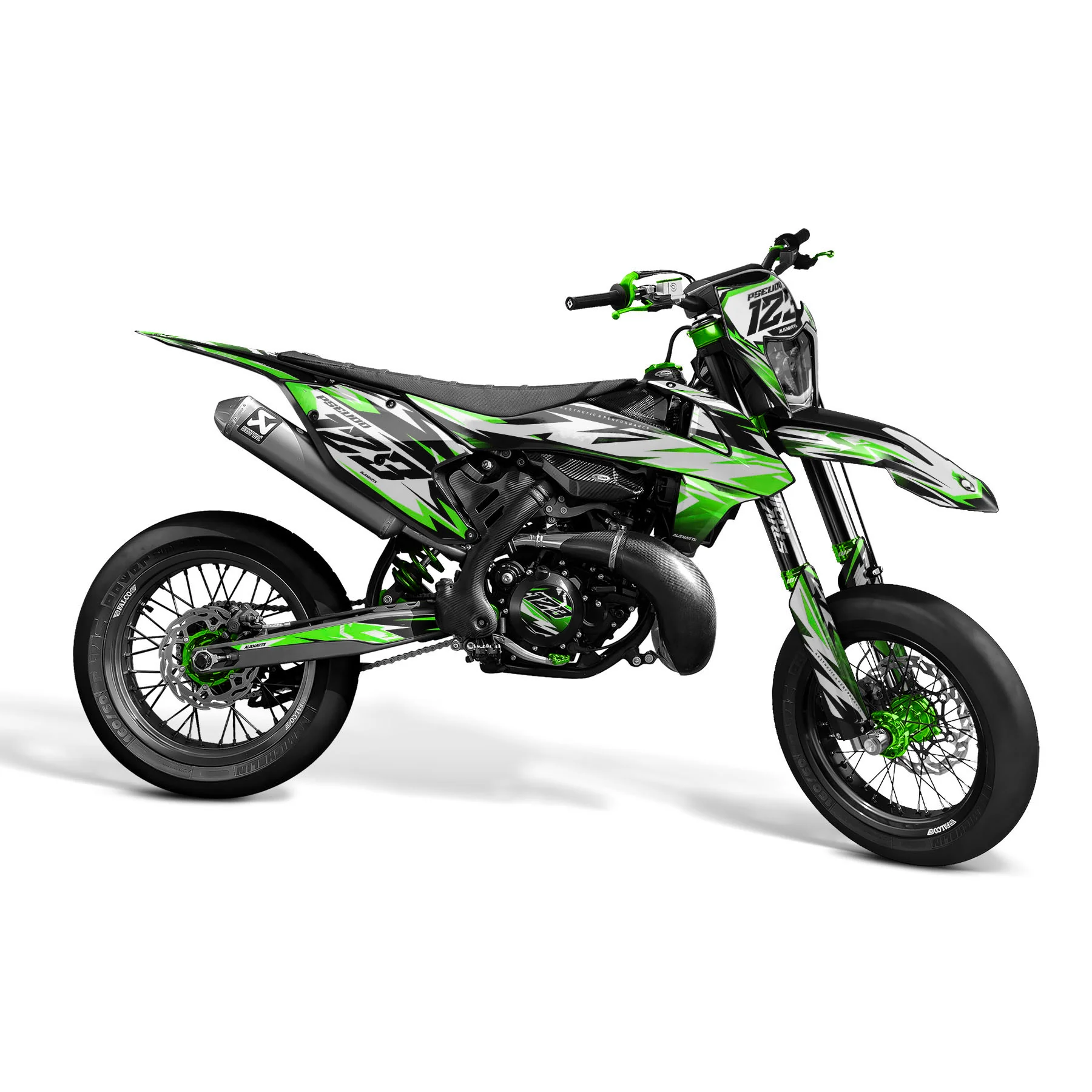 XENOVA - Kit Déco Supermotard Semi-Personnalisable - Image 5