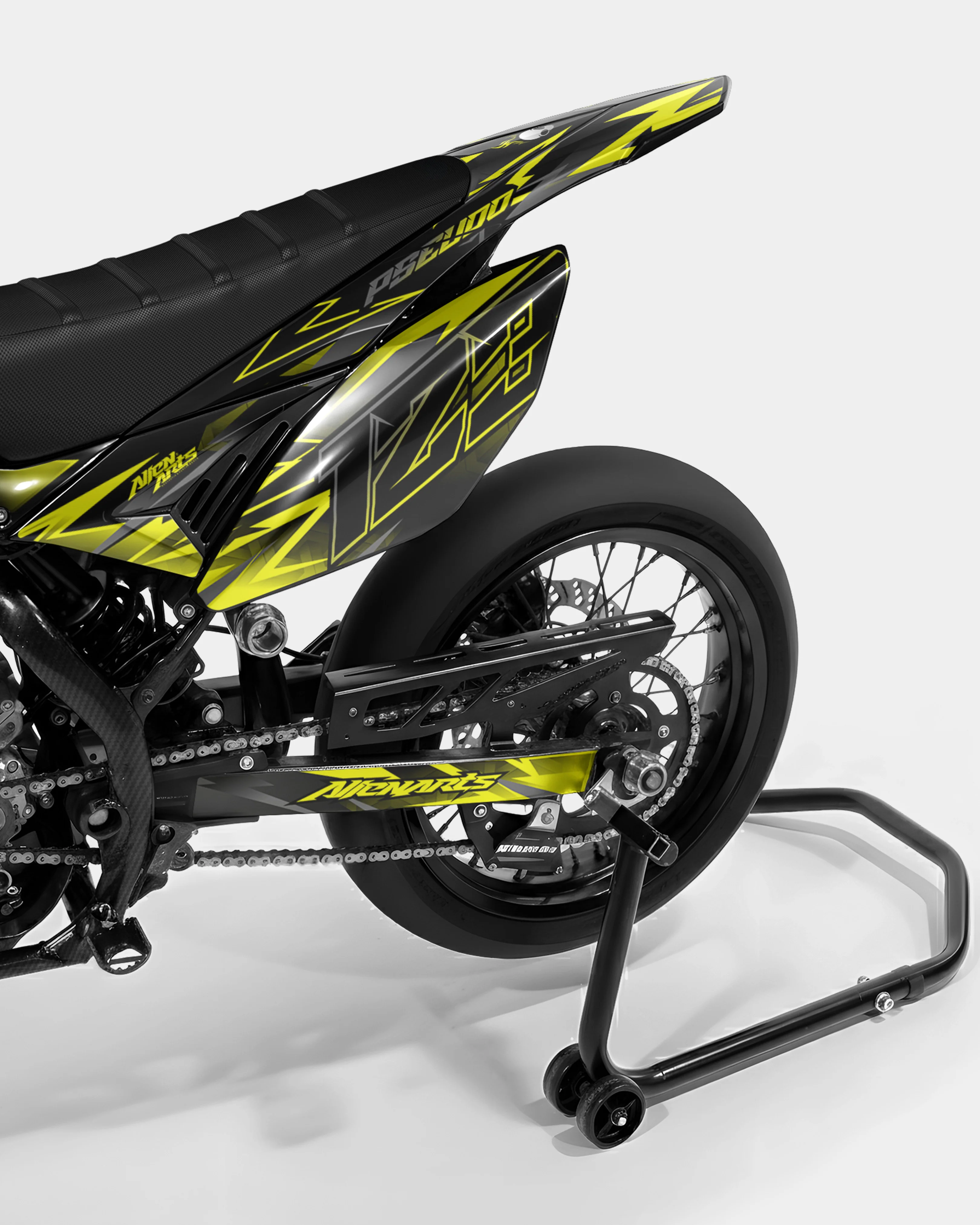 ZÉPHYR - Kit deco BETA 50cc - Jaune - Image 3