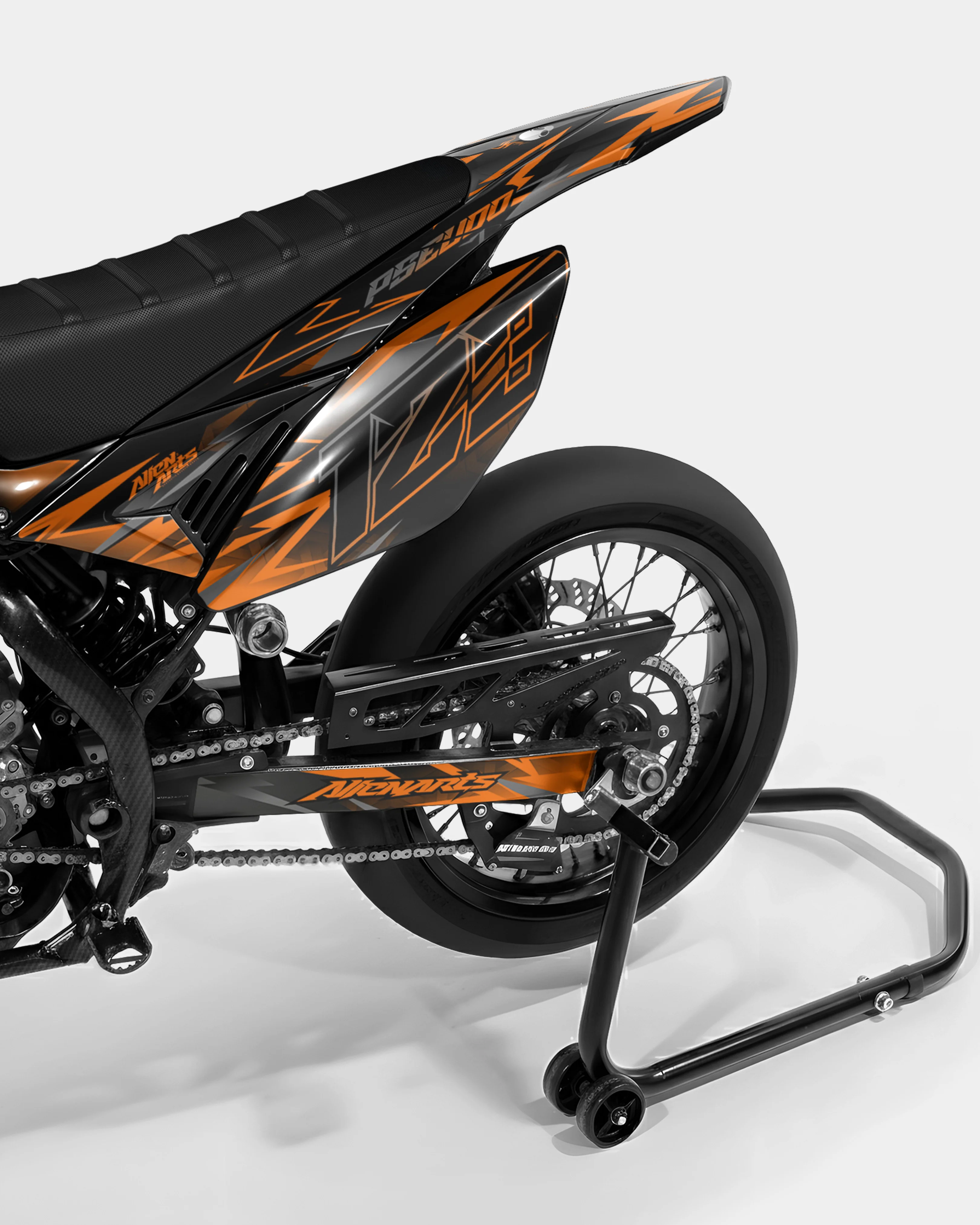 ZÉPHYR - Kit deco BETA 50cc - Orange - Image 3